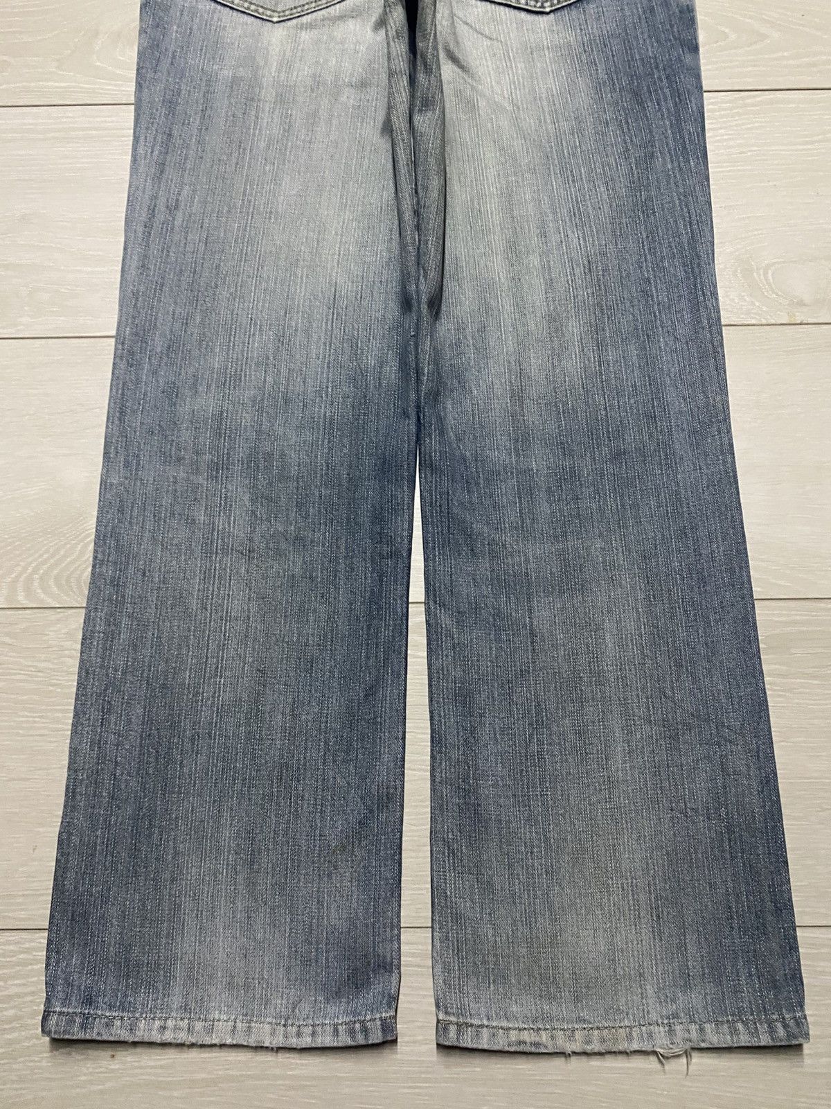 Gap Vintage Gap Denim Faded Wash Distressed Loose Jeans Size US 30 / EU 46 - 6 Thumbnail