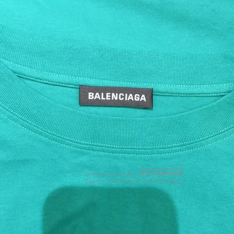Balenciaga Balenciaga Electronic Music Short Sleeve Green Size US M / EU 48-50 / 2 - 3 Thumbnail