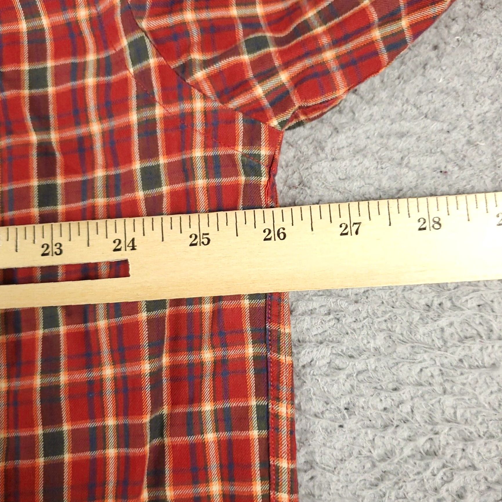 Nautica Nautica Shirt Men 2XL Red Plaid Casual Button-Down Long Sleeve Mens Size US XXL / EU 58 / 5 - 6 Thumbnail