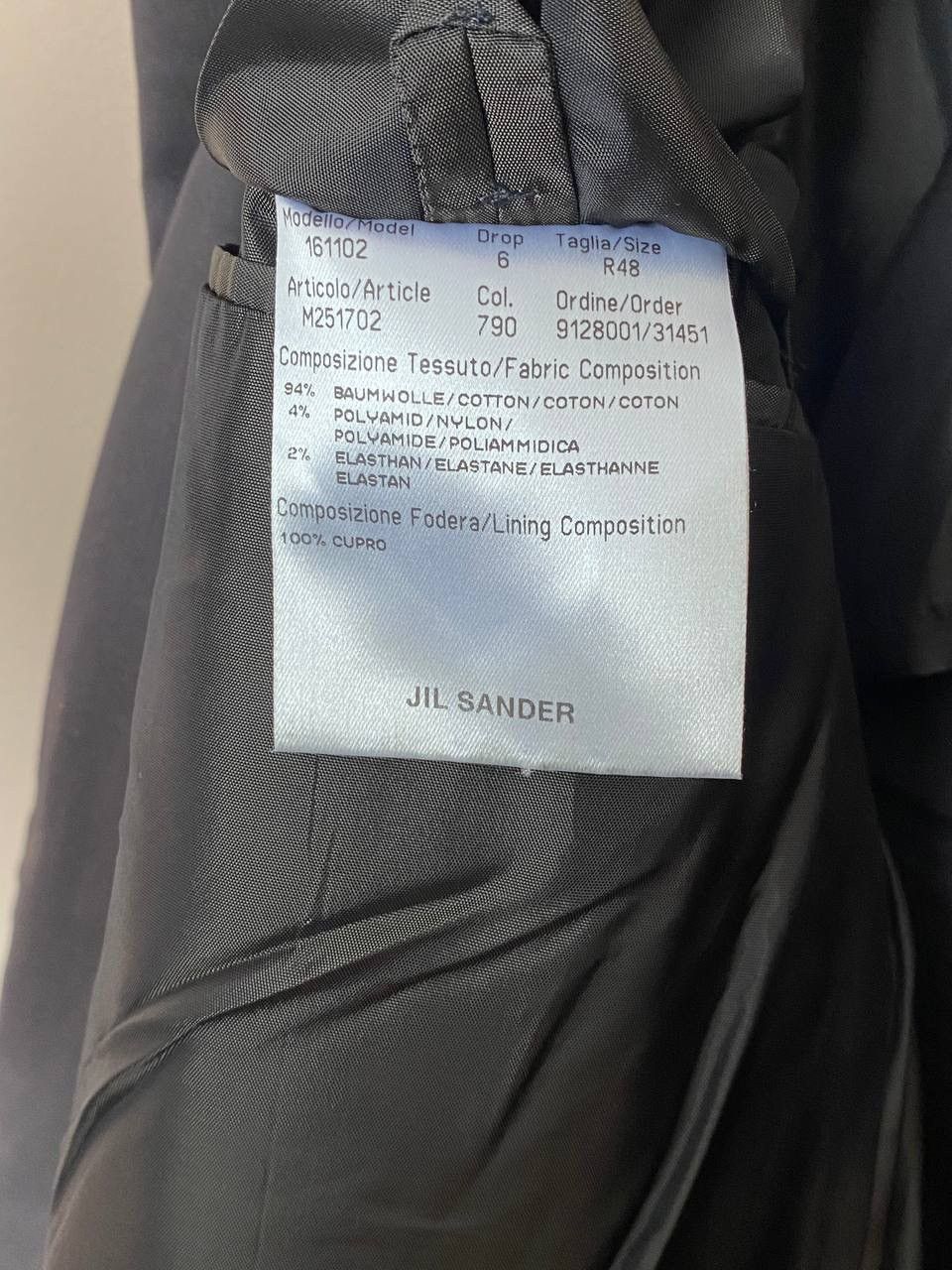 Jil Sander × Raf Simons Rare Jil Sander AW10 raw hem edge blazer jacket Size 48R - 13 Thumbnail