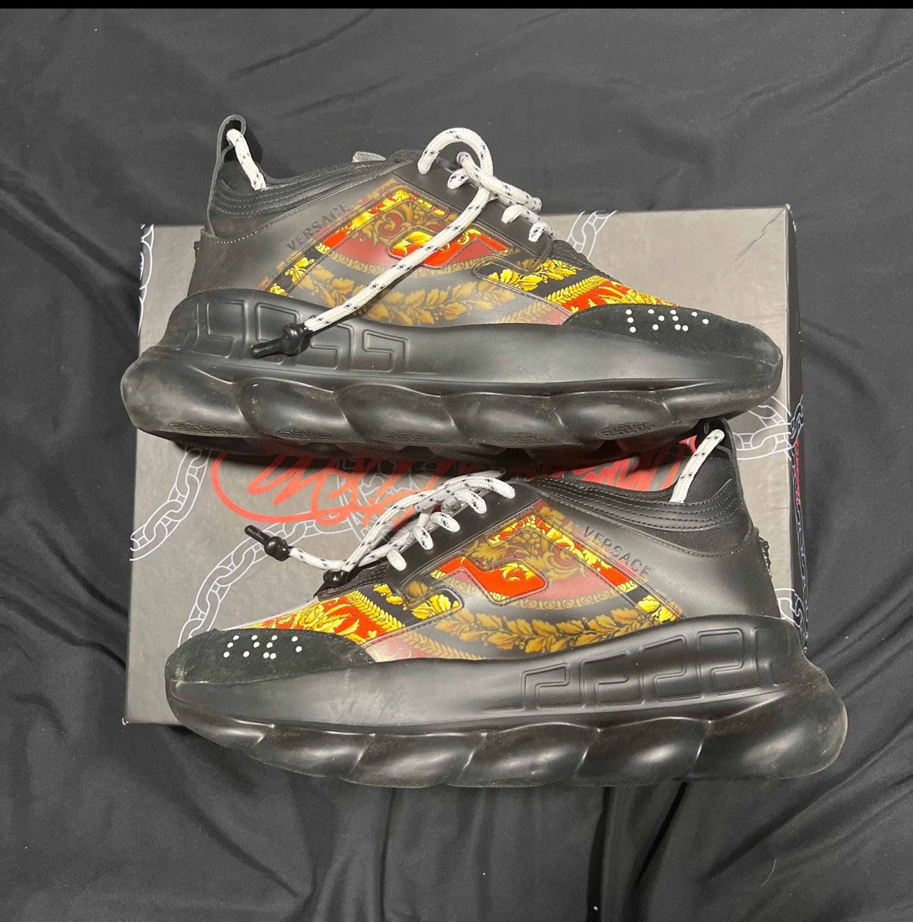 Versace Chain Reaction twill