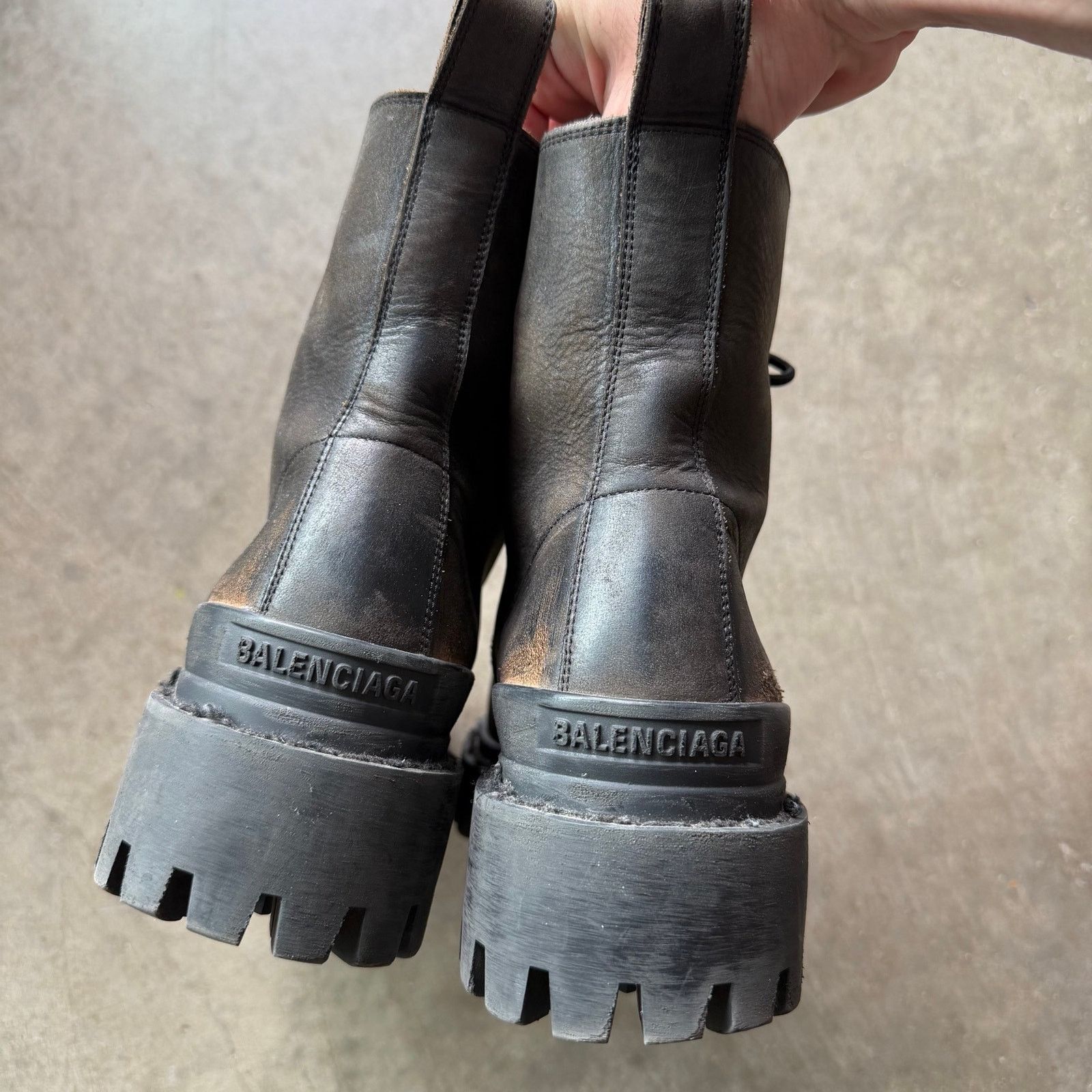 Balenciaga Balenciaga Strike Boots Browm Size US 8 / EU 41 - 6 Thumbnail