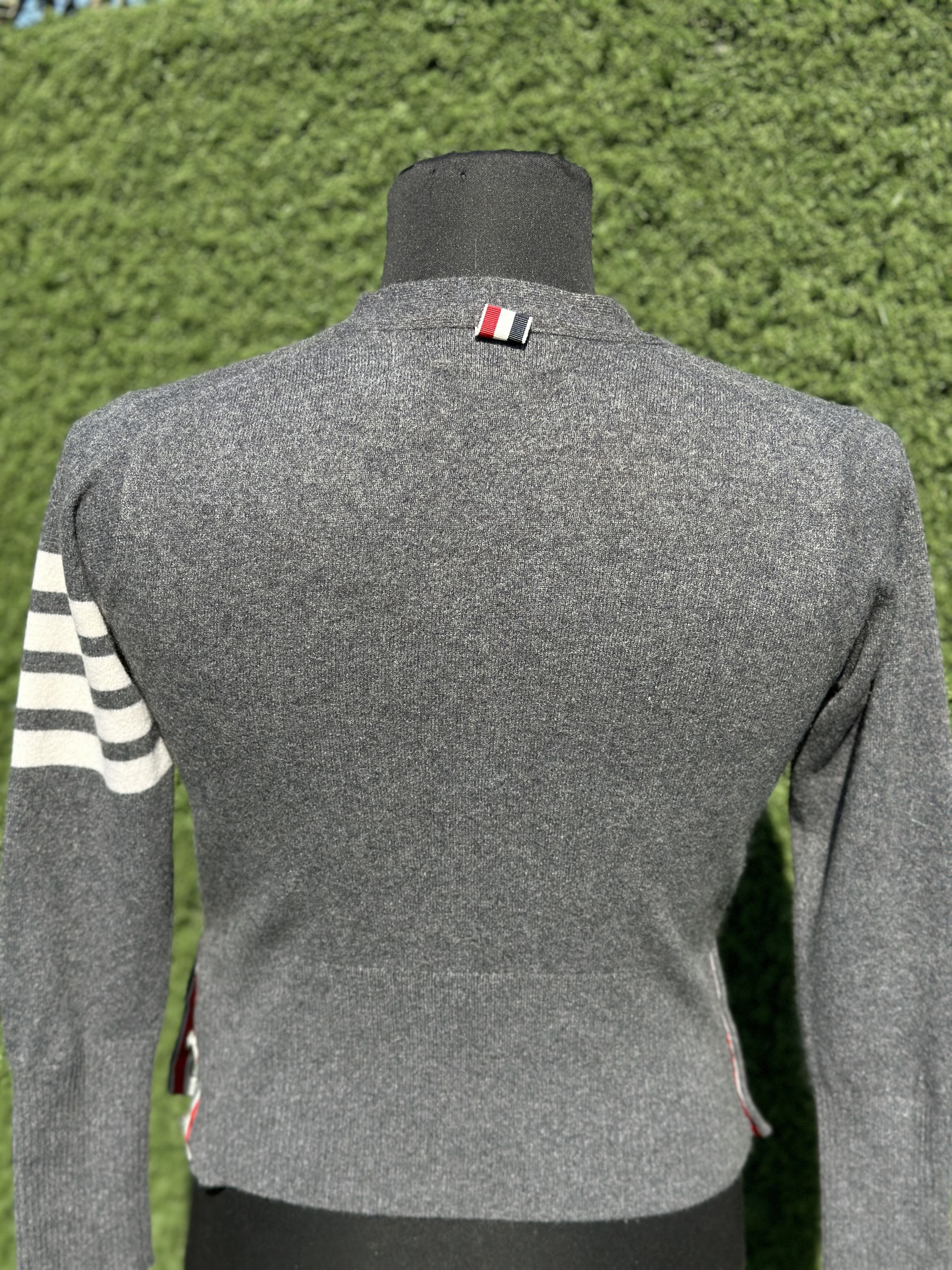 Thom Browne Thom Browne Cashmere 4-Bar Stripe Cardigan Size 2 Scotland Size US M / EU 48-50 / 2 - 4 Thumbnail