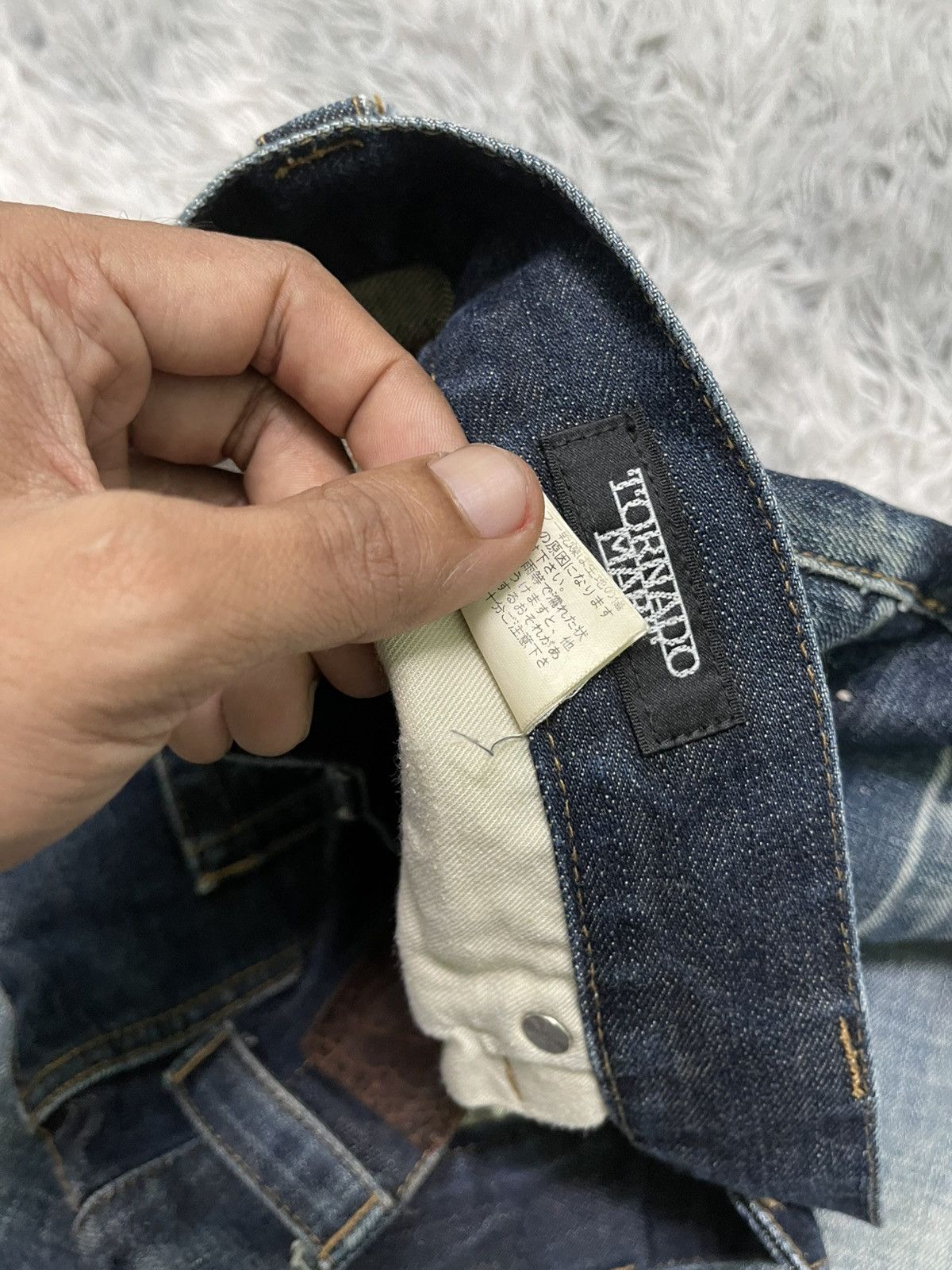 Tornado Mart 2000s TORNADO MART JAPAN SPLASH PAINT DISTRESSED JEANS Size US 34 / EU 50 - 13 Thumbnail