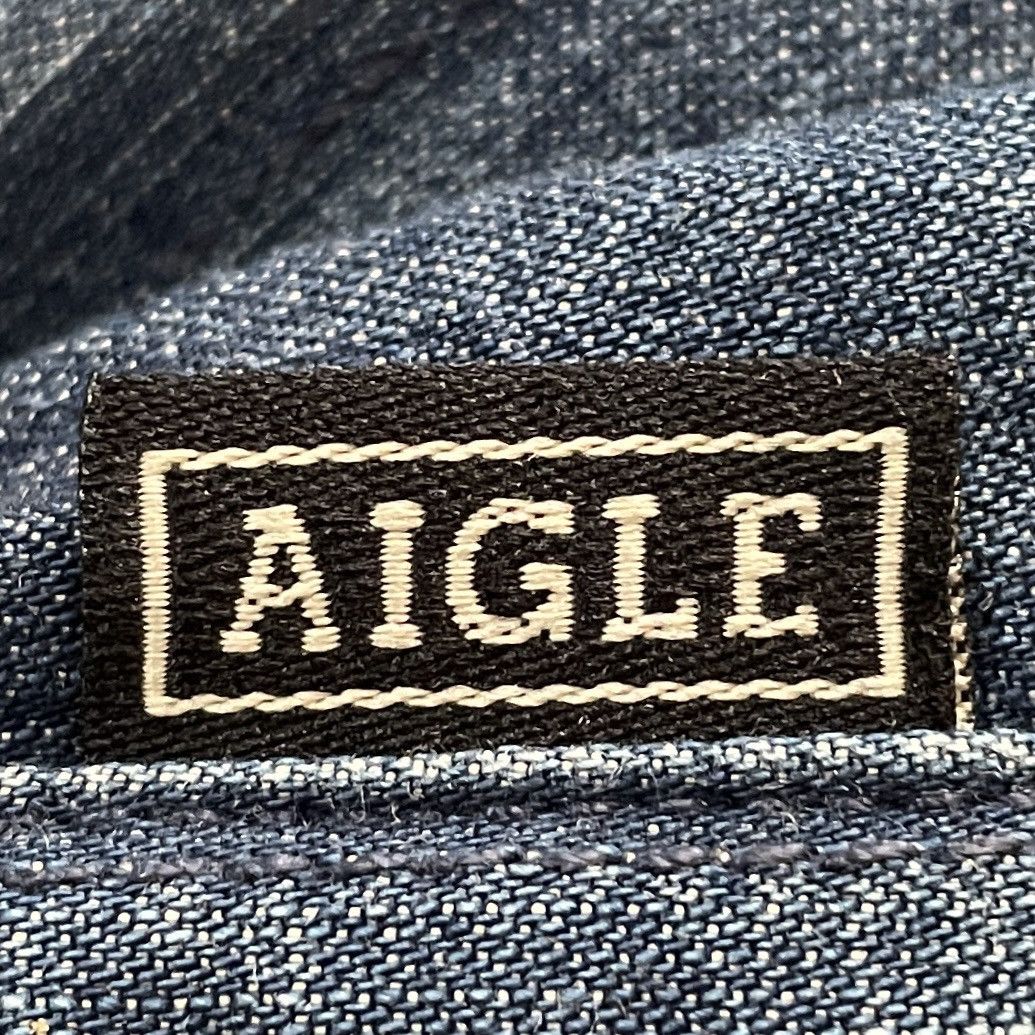 Aigle × Vintage Vintage Brand Aigle Denim Hoodie Jacket 2000s Size US M / EU 48-50 / 2 - 12 Thumbnail
