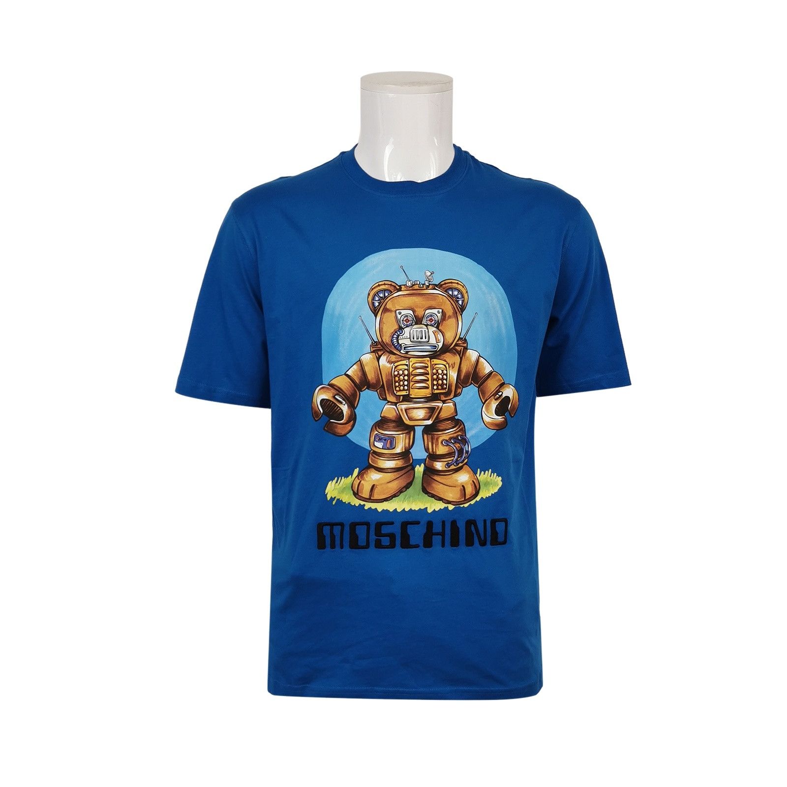 Moschino Moschino Robot Bear Graphic T-Shirt EU 48 Size US M / EU 48-50 / 2 - 1 Thumbnail