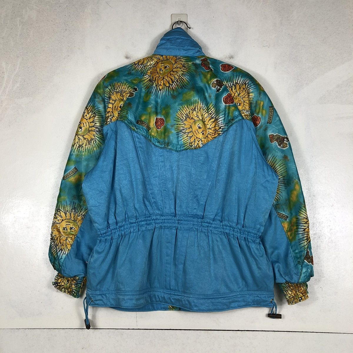 Japanese Brand 📌VINTAGE BOMBER JACKET SKI WINTER LAFONT ITALY FULL PRINT Size US L / EU 52-54 / 3 - 9 Thumbnail