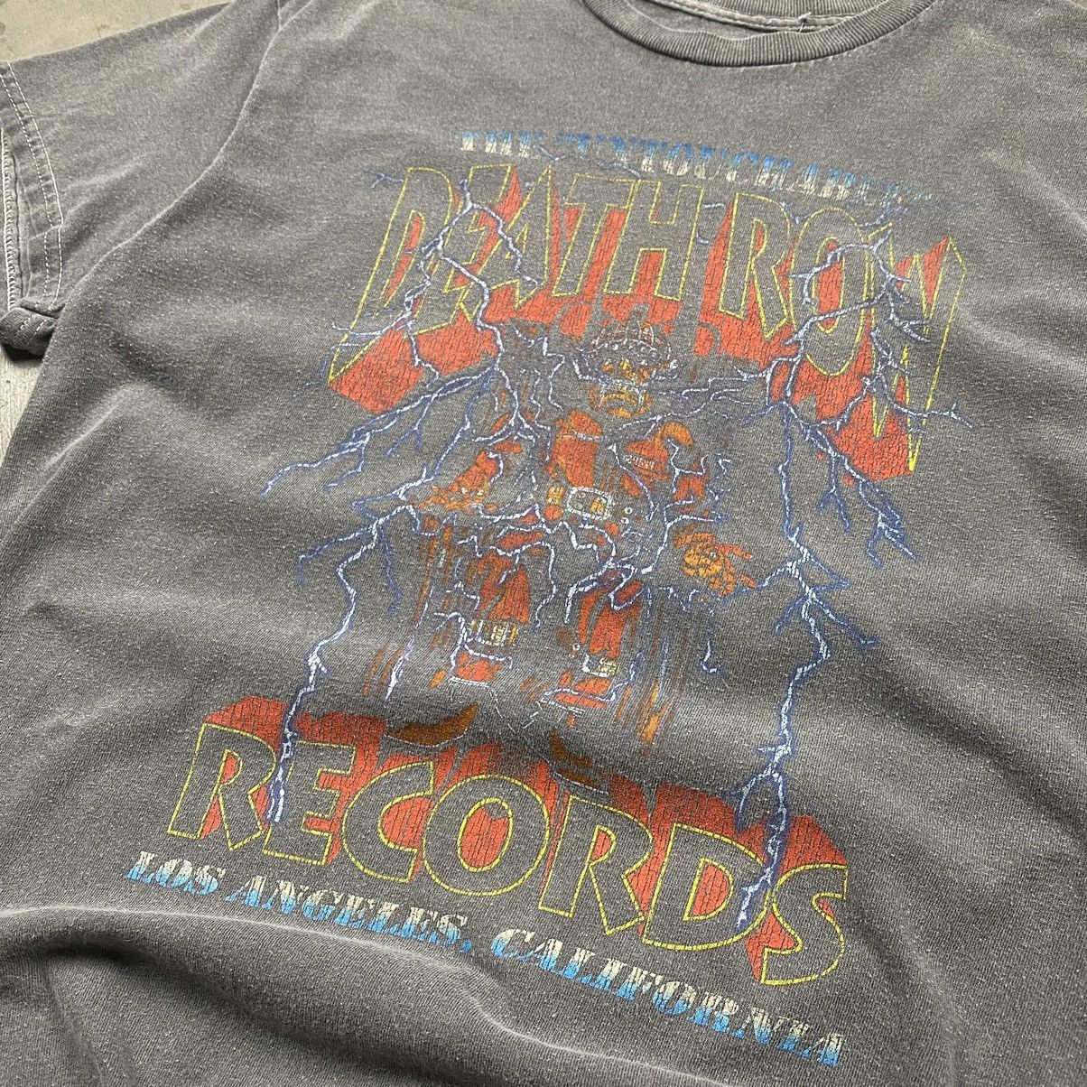 Death Row Records × Rap Tees y2k Death Row Records Overdyed Washed Tee Size US S / EU 44-46 / 1 - 2 Thumbnail