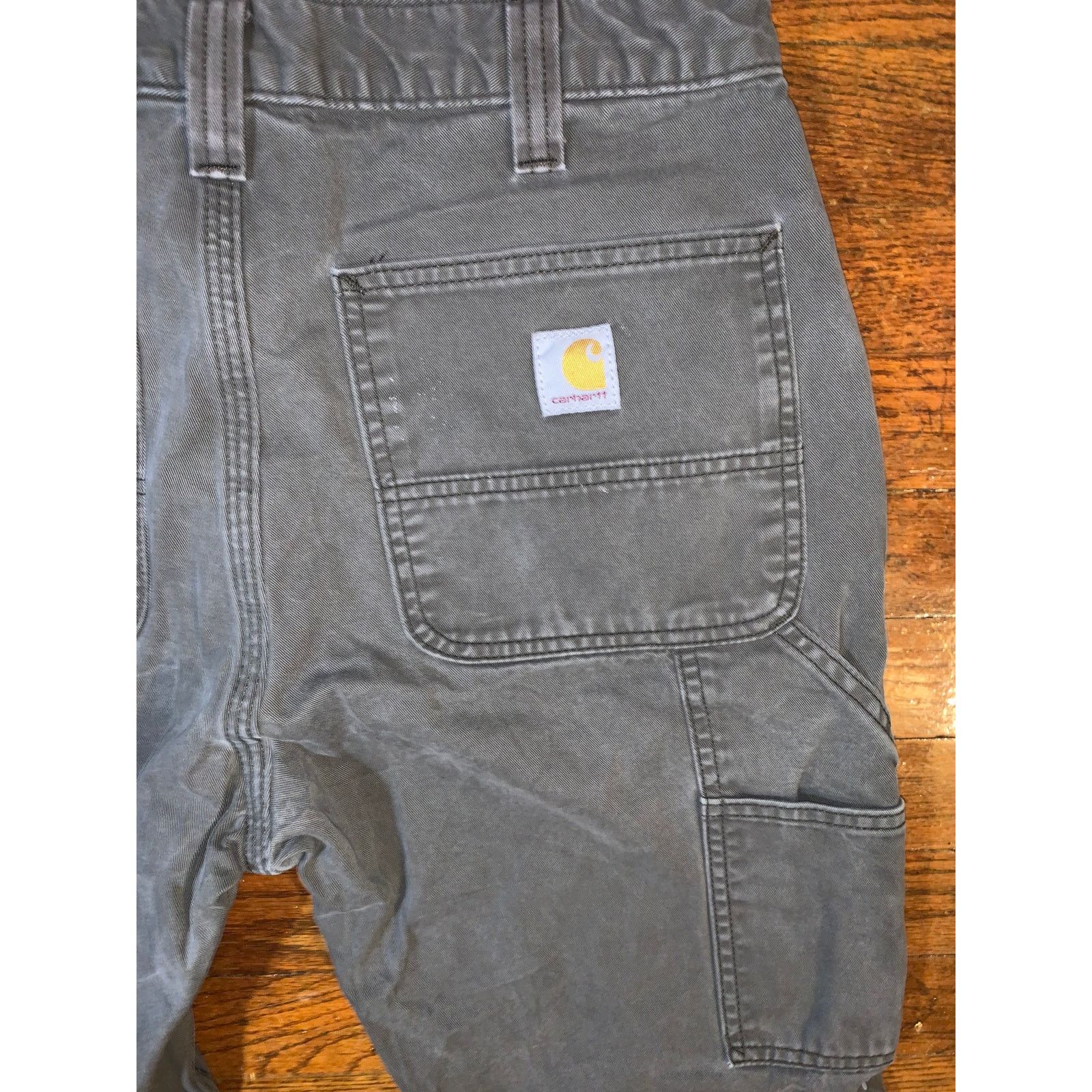 Carhartt Carhartt B324 Carpenter Pants 32x32 Distressed Workwear Size US 32 / EU 48 - 10 Thumbnail