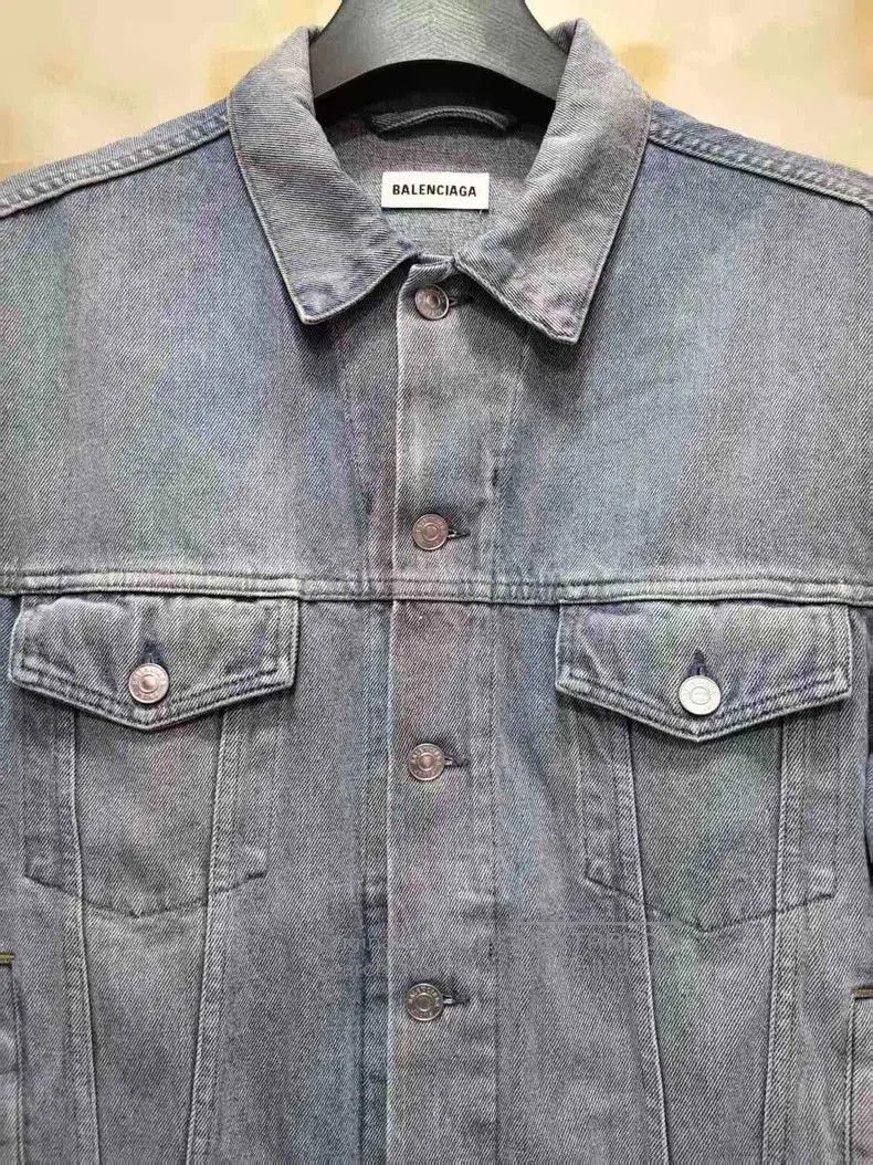 Balenciaga Balenciaga Light Wash Denim Jacket. Size US S / EU 44-46 / 1 - 3 Thumbnail