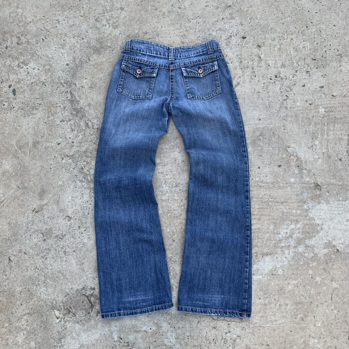 Vision Streetwear Vintage Japanese Style Flared Jeans Women’s Timezone W28xL34 Size 28" / US 6 / IT 42 - 4 Thumbnail