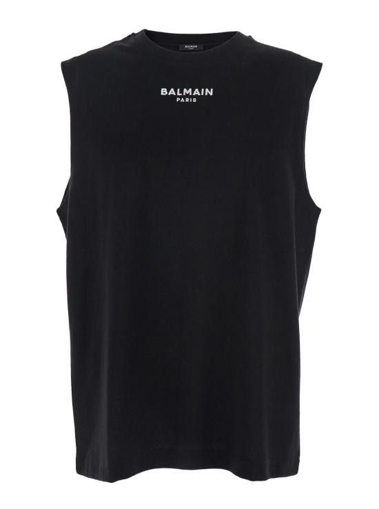 Balmain BALMAIN Men T-Shirts FH1EC025BD10EAB Black Size US L / EU 52-54 / 3 - 1 Thumbnail