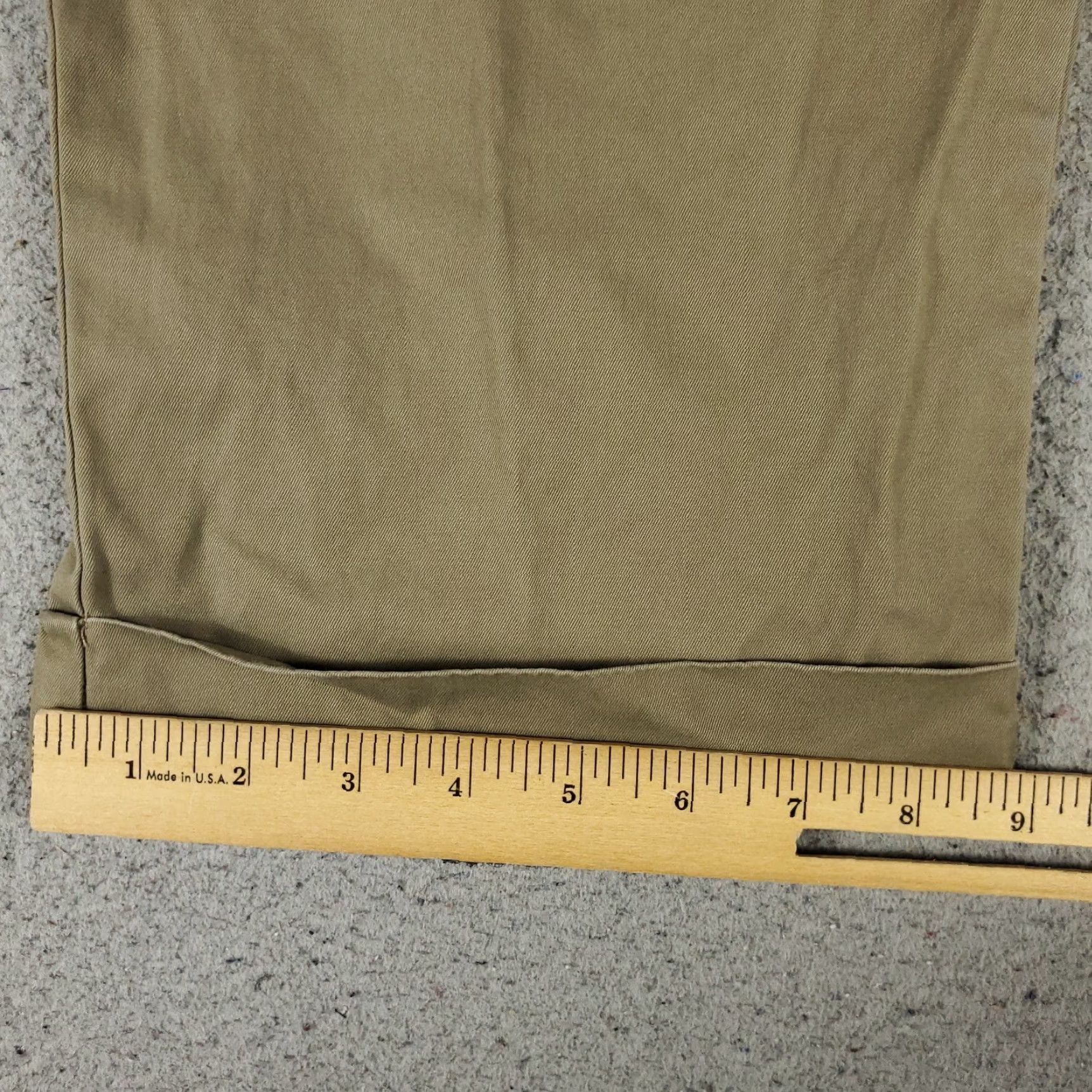 Ralph Lauren Ralph Lauren Chino Pants Mens 38x32 Beige Pleated Comfort Trousers Size US 38 / EU 54 - 6 Thumbnail