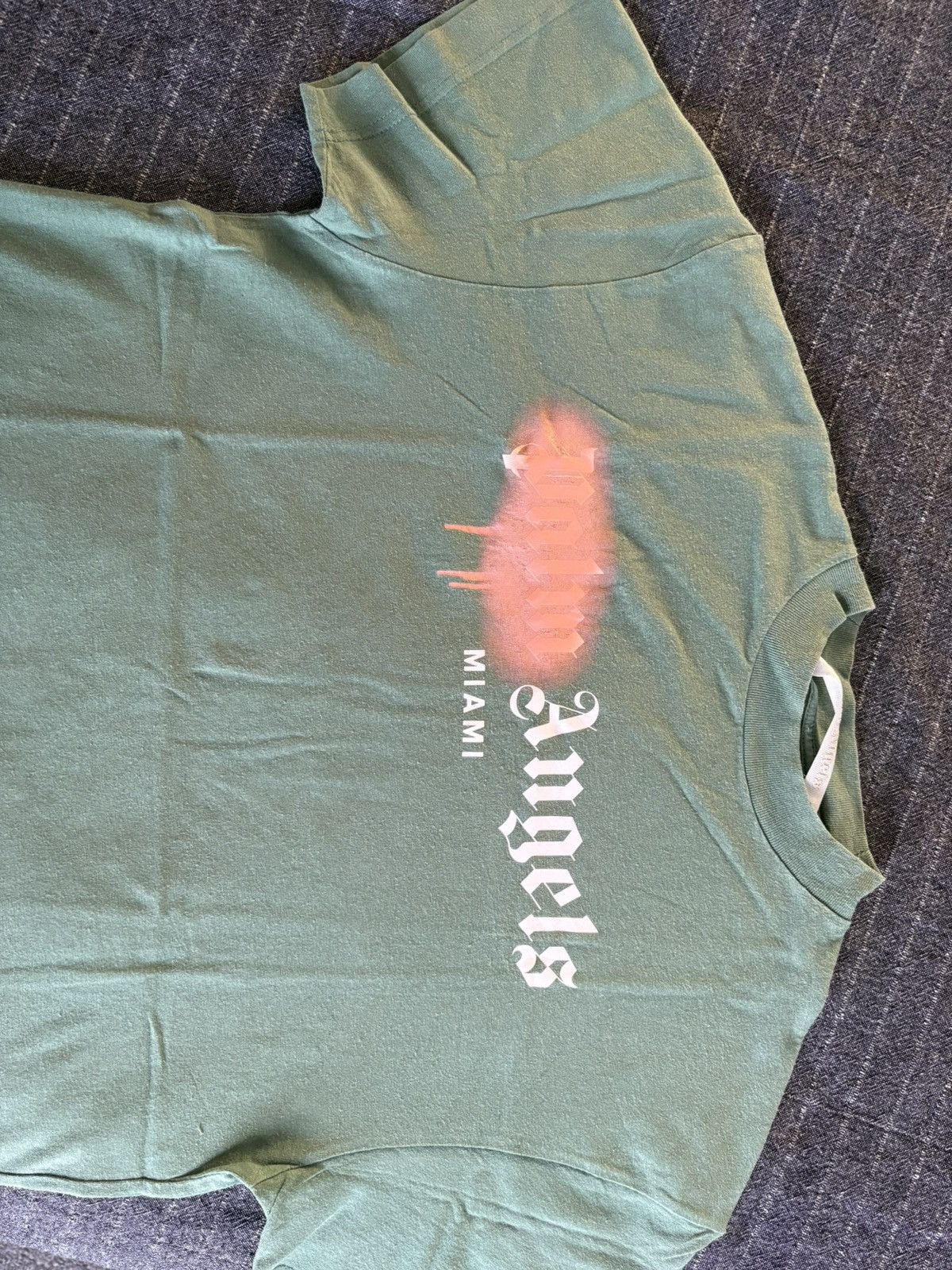 Palm Angels Palm Angels Green T-Shirt – Size M – Excellent Condition Size US S / EU 44-46 / 1 - 8 Thumbnail