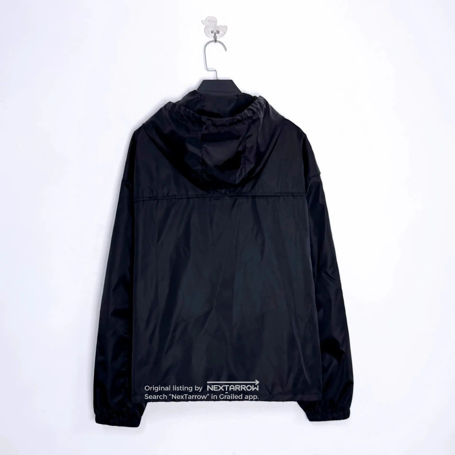 Prada Prada SS26 Black Tech Nylon Hooded Jacket M Size US M / EU 48-50 / 2 - 2 Thumbnail
