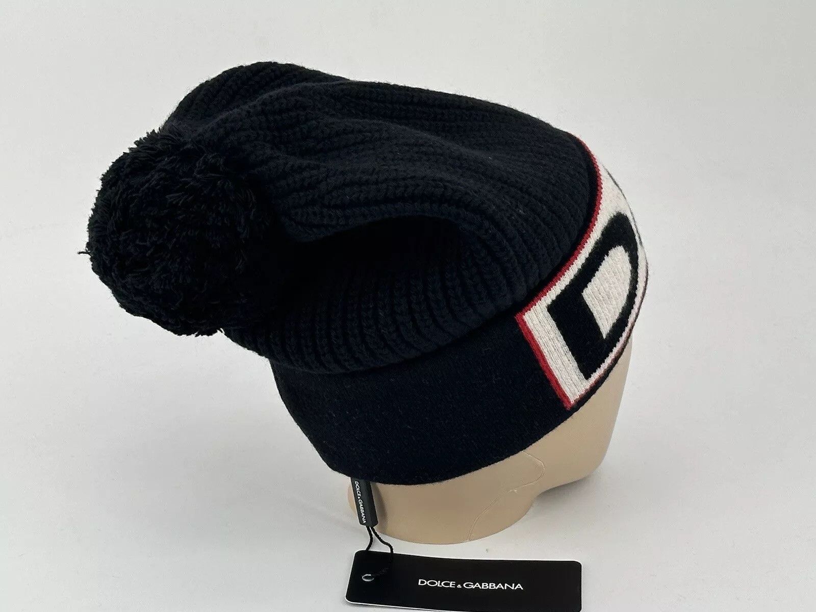 Dolce & Gabbana new Dolce & Gabbana Hat Wool black Size ONE SIZE - 4 Thumbnail