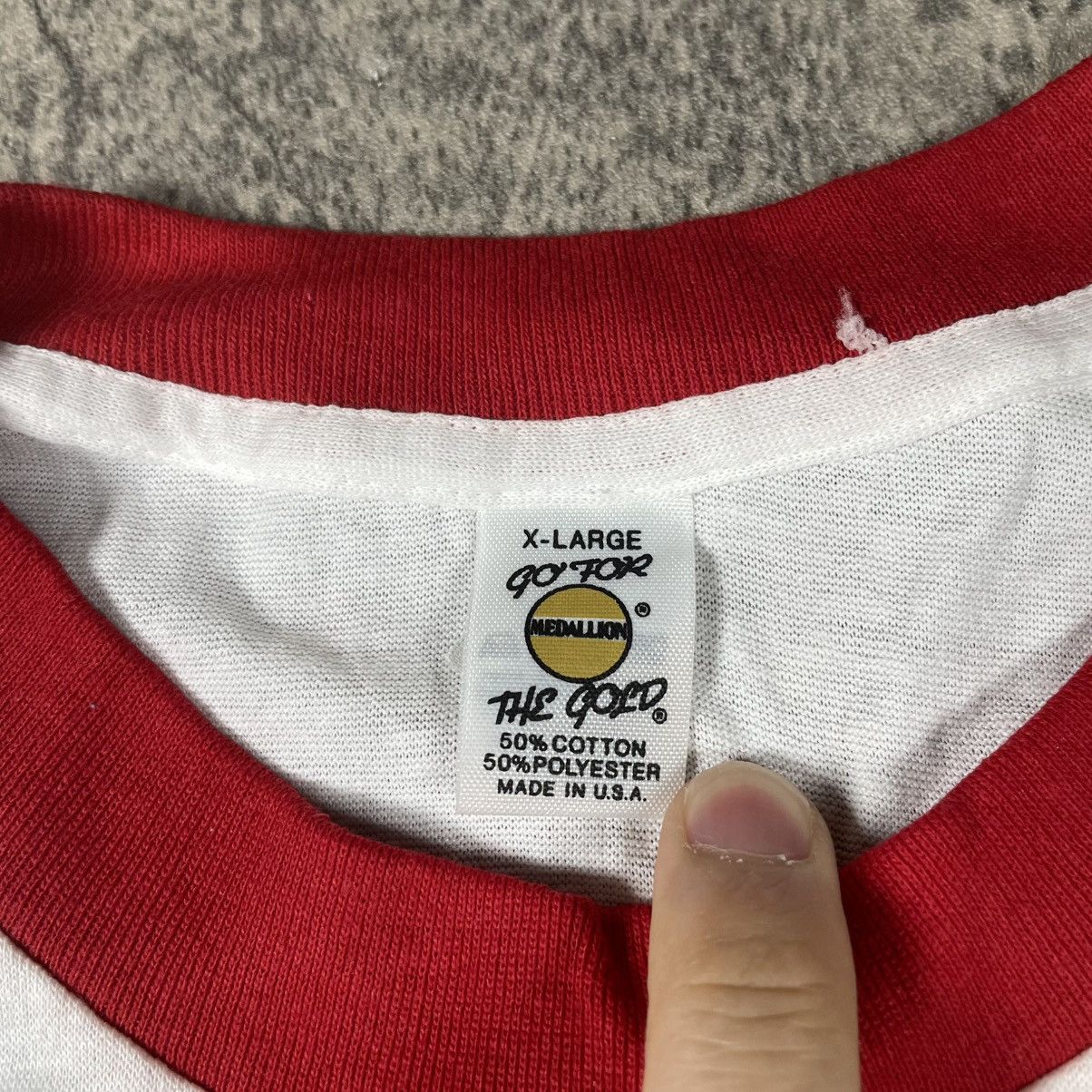 Other America union pride Vintage 90s tshirt Size US XL / EU 56 / 4 - 3 Thumbnail