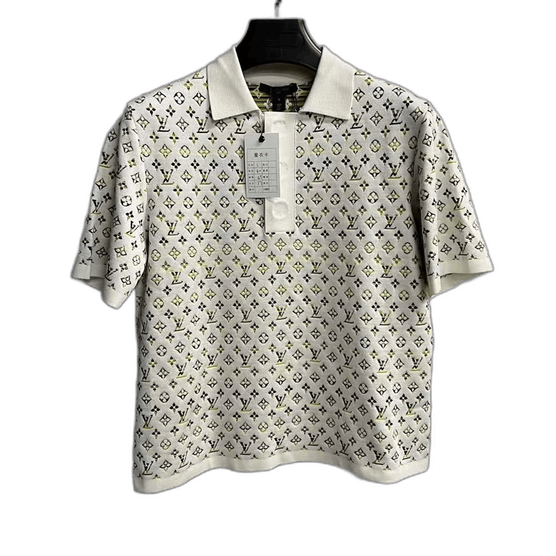 Louis Vuitton Equipe LV Polo ホワイト サイズS