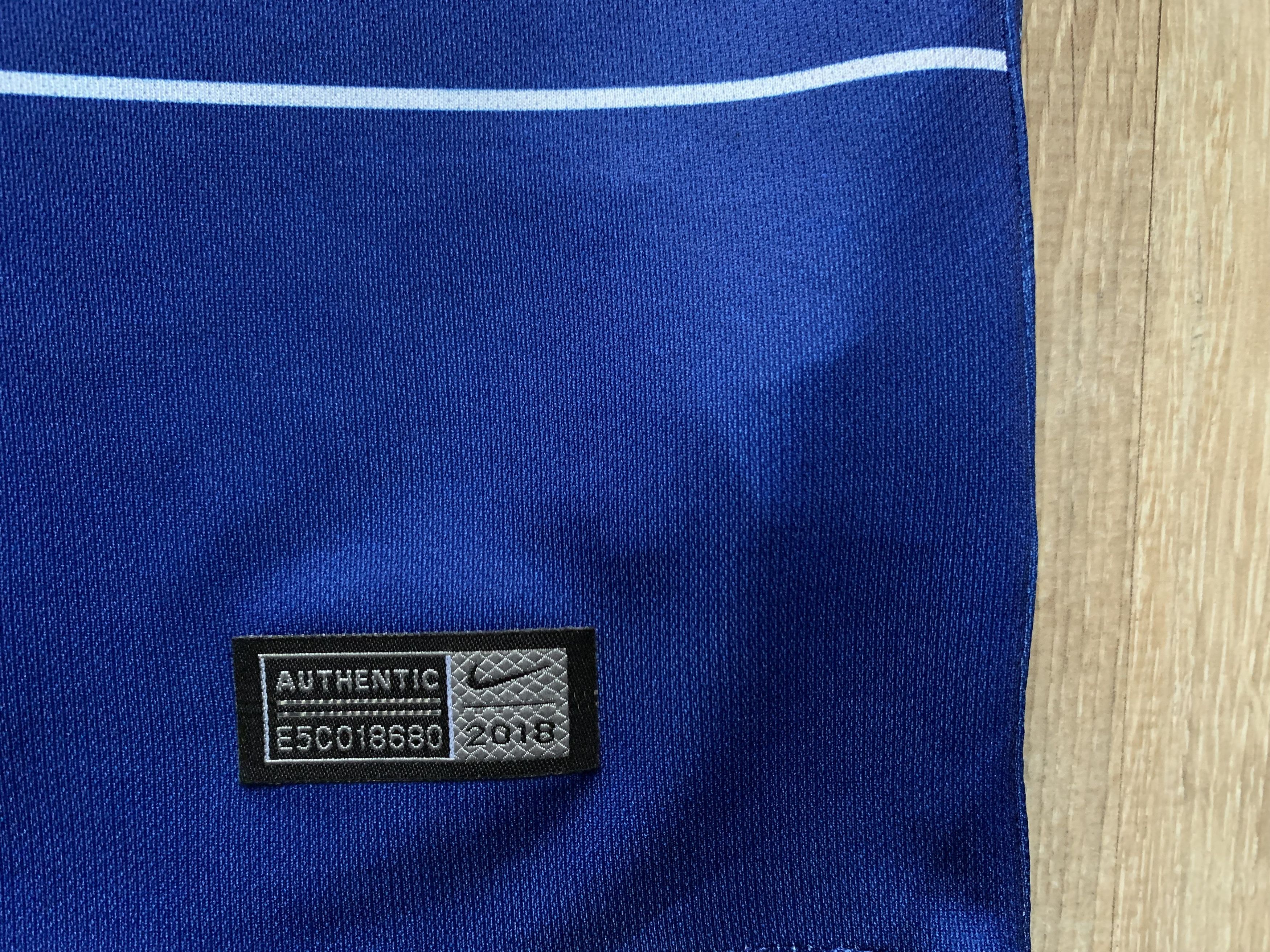 Nike Nike Chelsea Home Football Shirt #10 Eden Hazard 2019-2020 Size US XXL / EU 58 / 5 - 6 Thumbnail