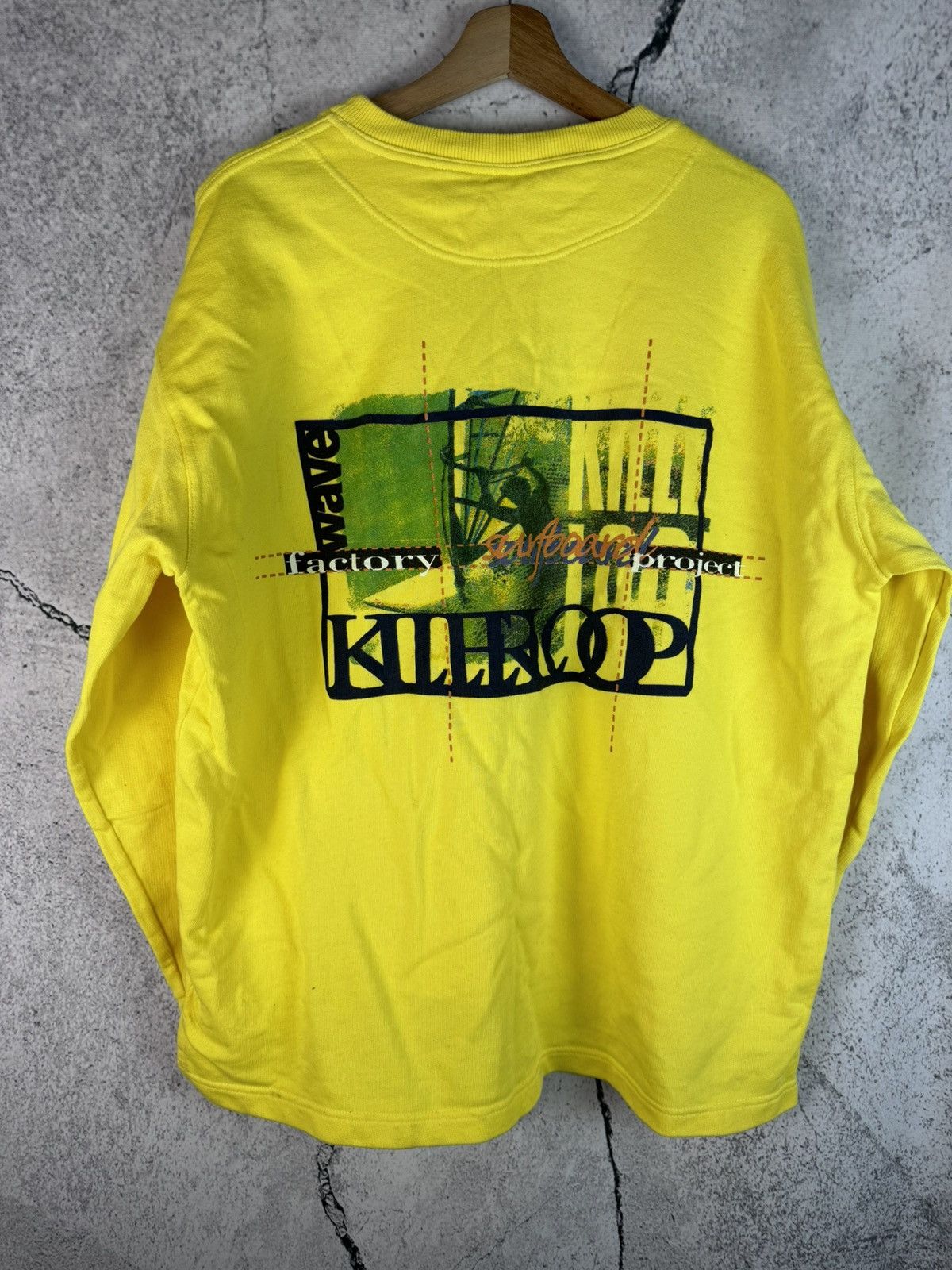 Japanese Brand Vintage Long Sleeve “Killer Loop” Big Logo Sweatshirts Fit Size US L / EU 52-54 / 3 - 1 Thumbnail