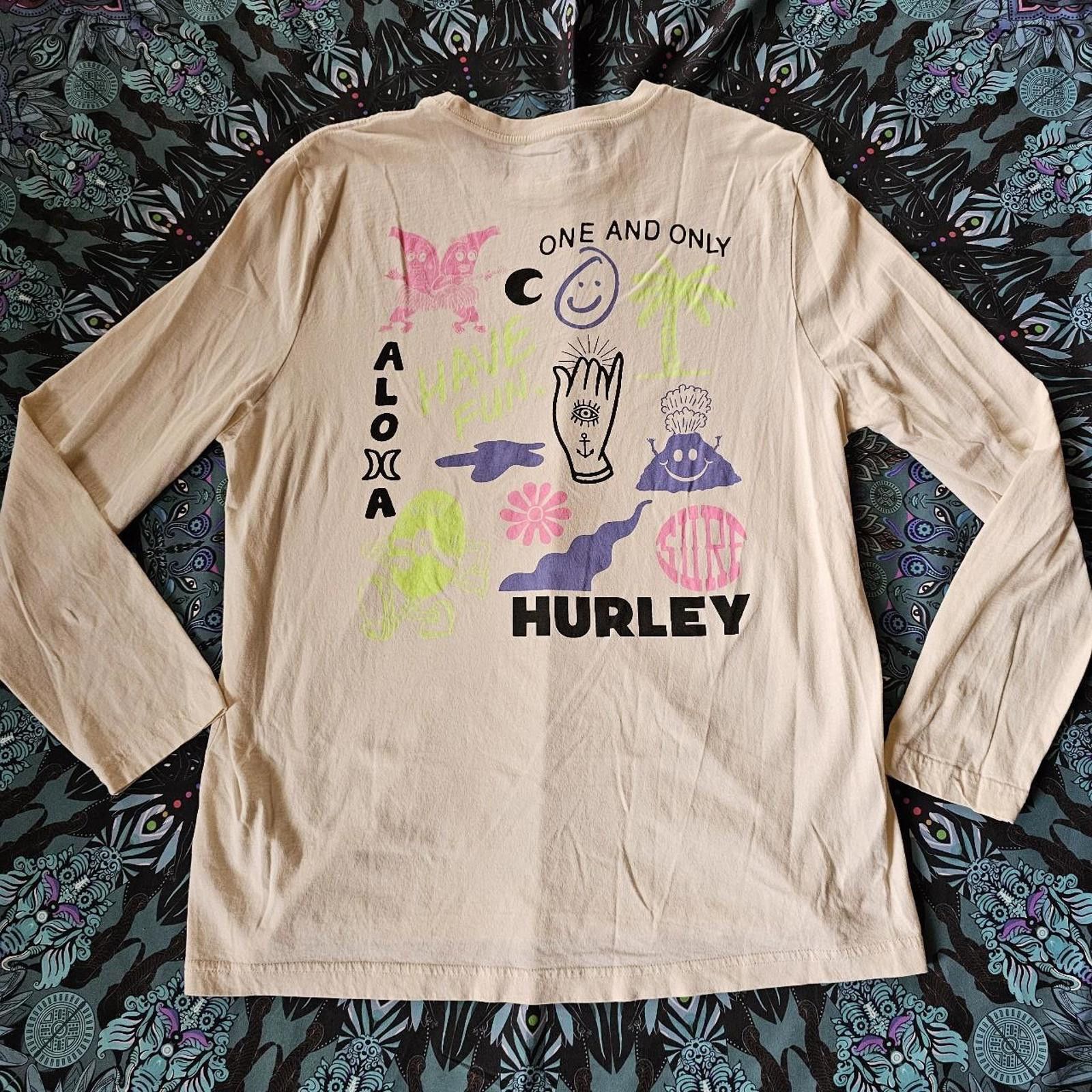 Hurley Hurley Long Sleeve T-shirt Size US L / EU 52-54 / 3 - 3 Thumbnail