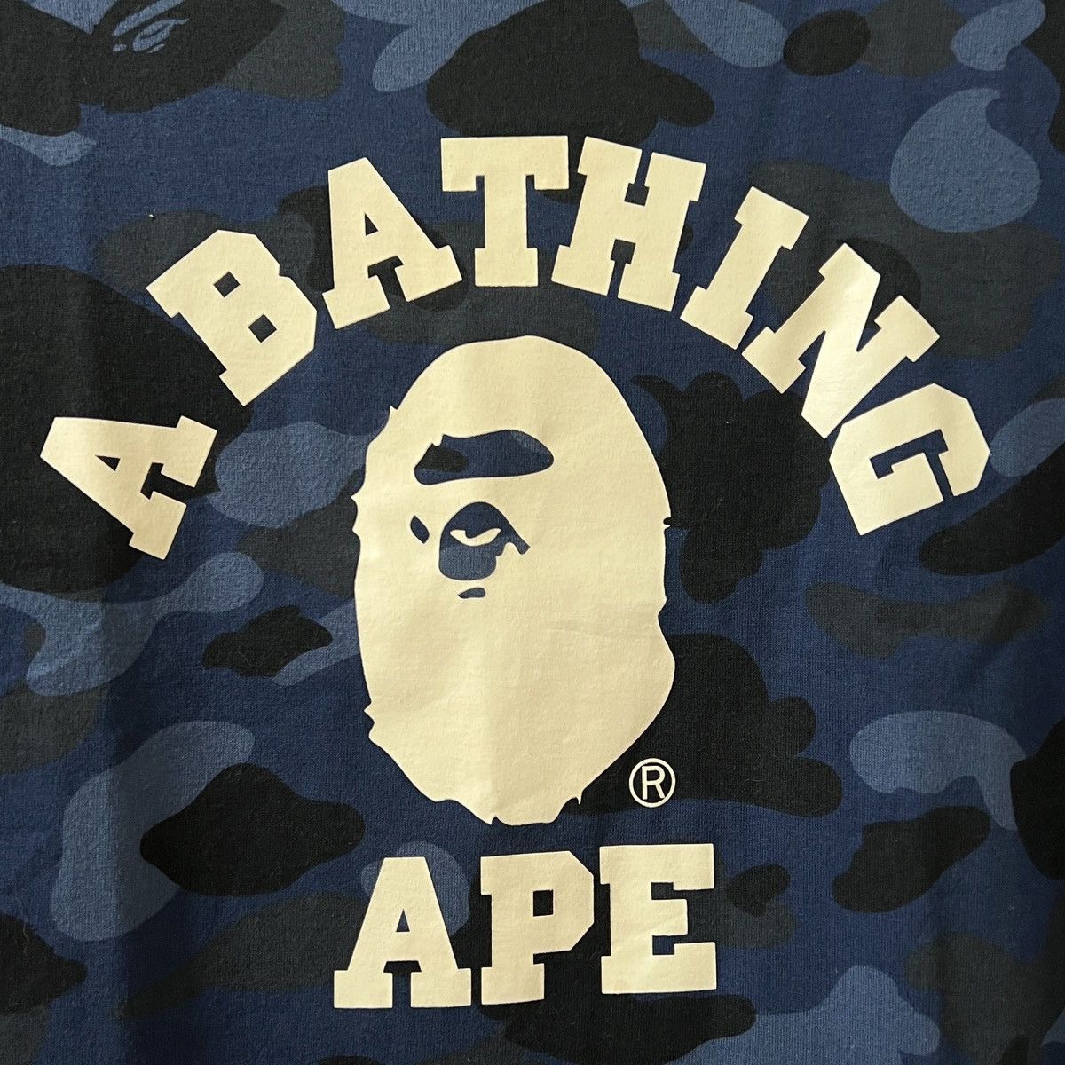 Bape Bape camo,college tee Size US M / EU 48-50 / 2 - 5 Thumbnail