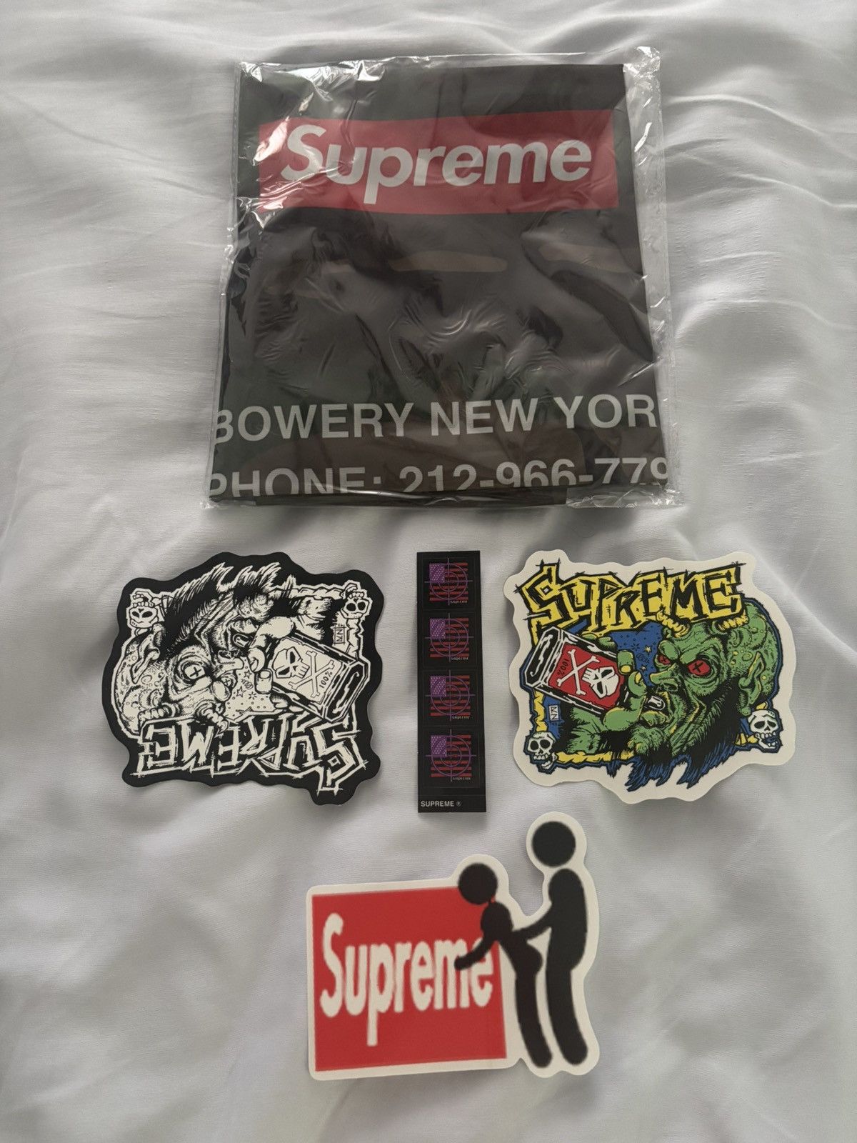 Vinyl Sticker Logo Supreme Sticker Supreme 25FW Sticker ドル