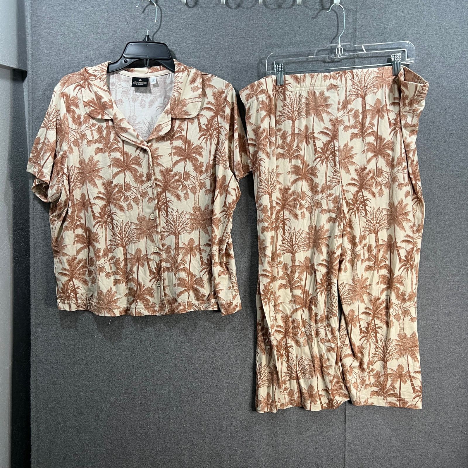 Other Bumblebella Dreamy Jersey Notich Collar & Pant Pajama Beige Size XL / US 12-14 / IT 48-50 - 1 Thumbnail