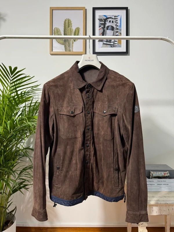 Moncler Moncler Leather Jacket Size US L / EU 52-54 / 3 - 1 Thumbnail