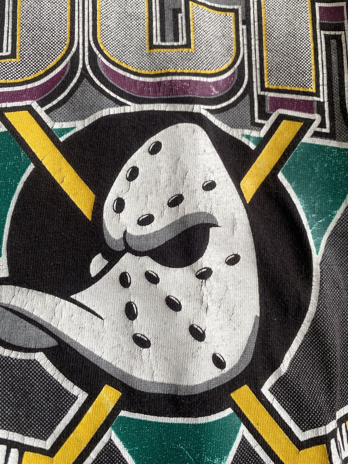 NHL Vintage 1993 Anaheim Ducks t-shirt NHL hockey Size US M / EU 48-50 / 2 - 3 Thumbnail