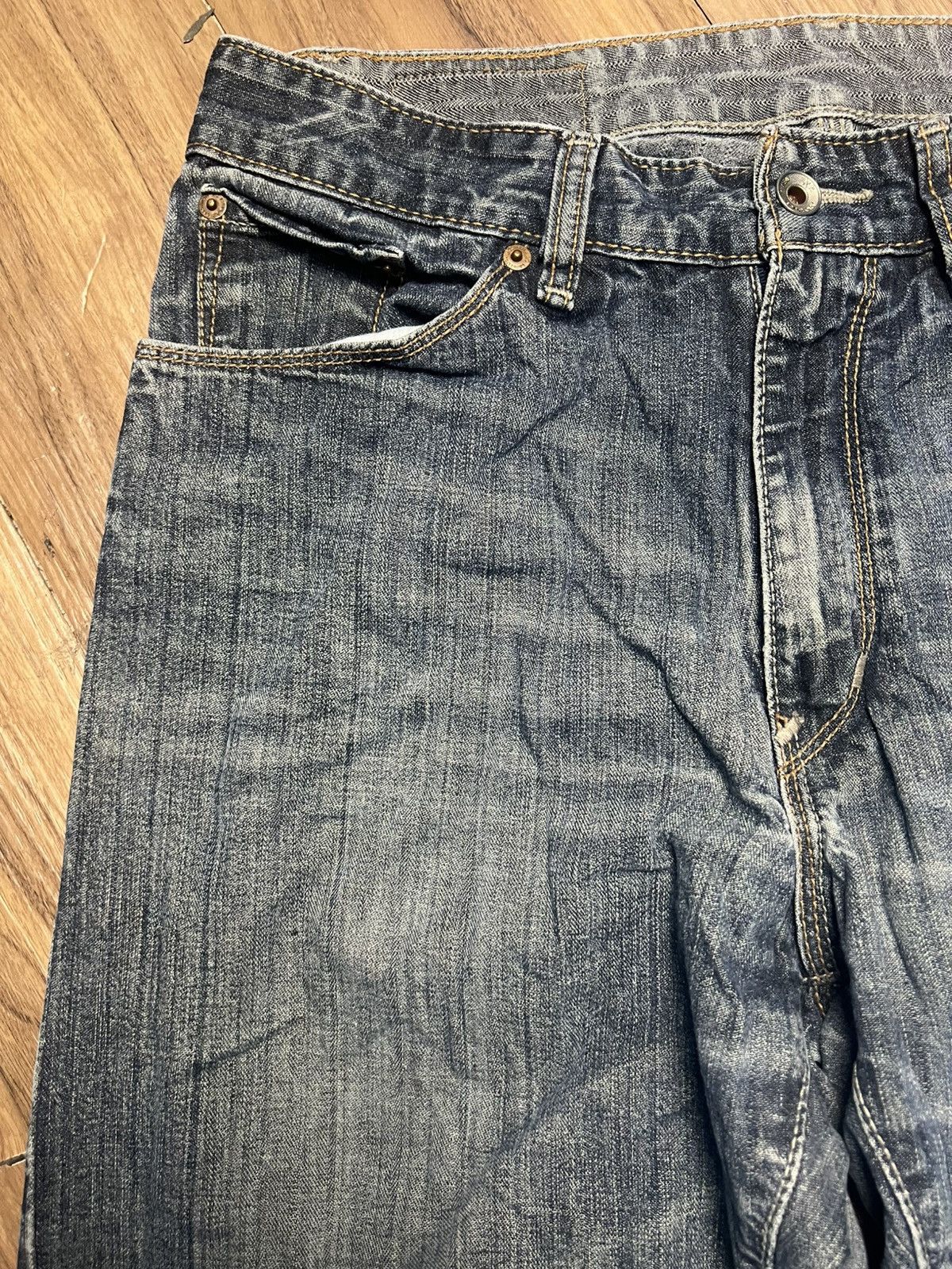 X2 X2 Denim Laboratory Men's Straight Leg Jeans (43) Size US 32 / EU 48 - 3 Thumbnail