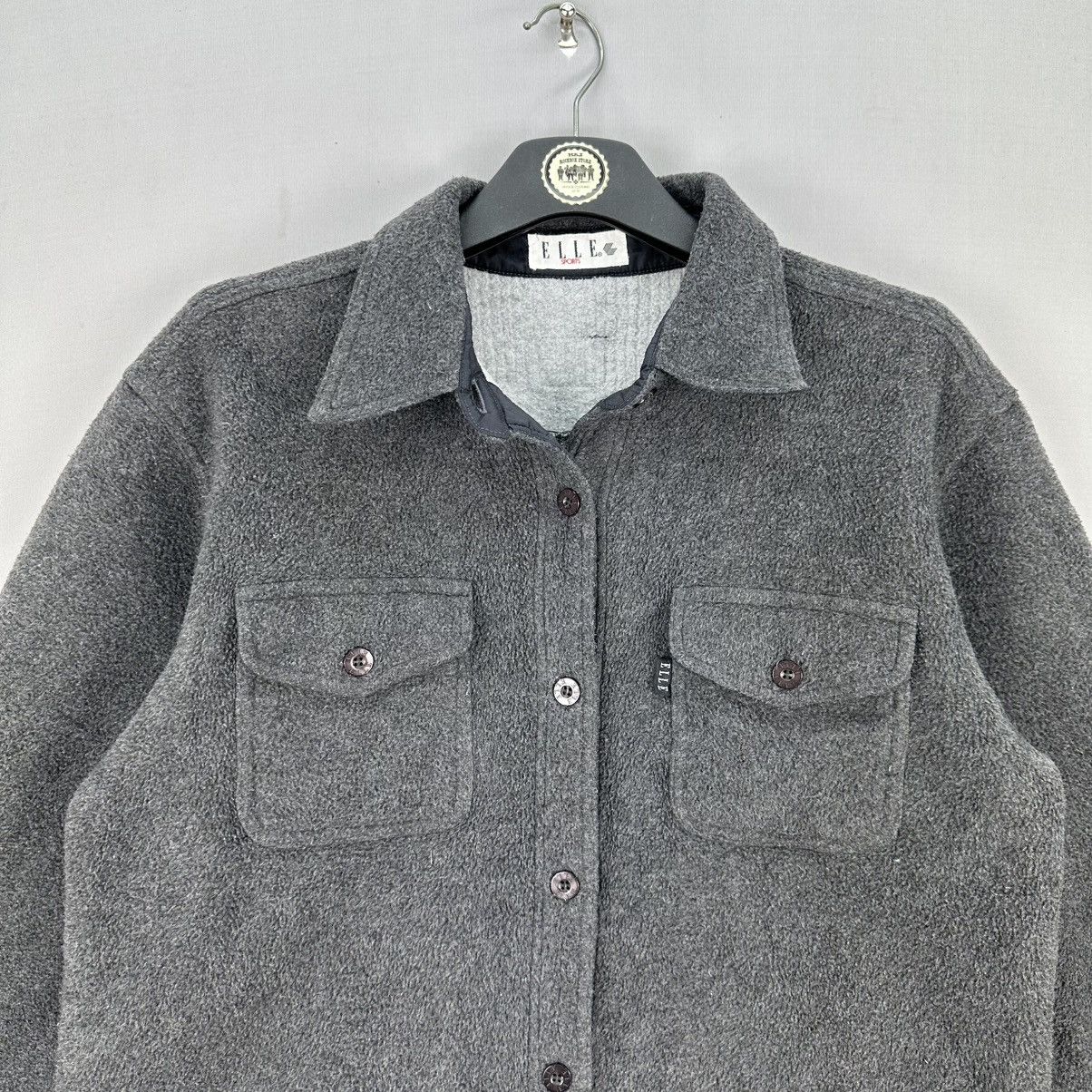 Ellesse Vintage 90's Elle Sport Fleece Flannel Double Pocket Size US S / EU 44-46 / 1 - 7 Thumbnail