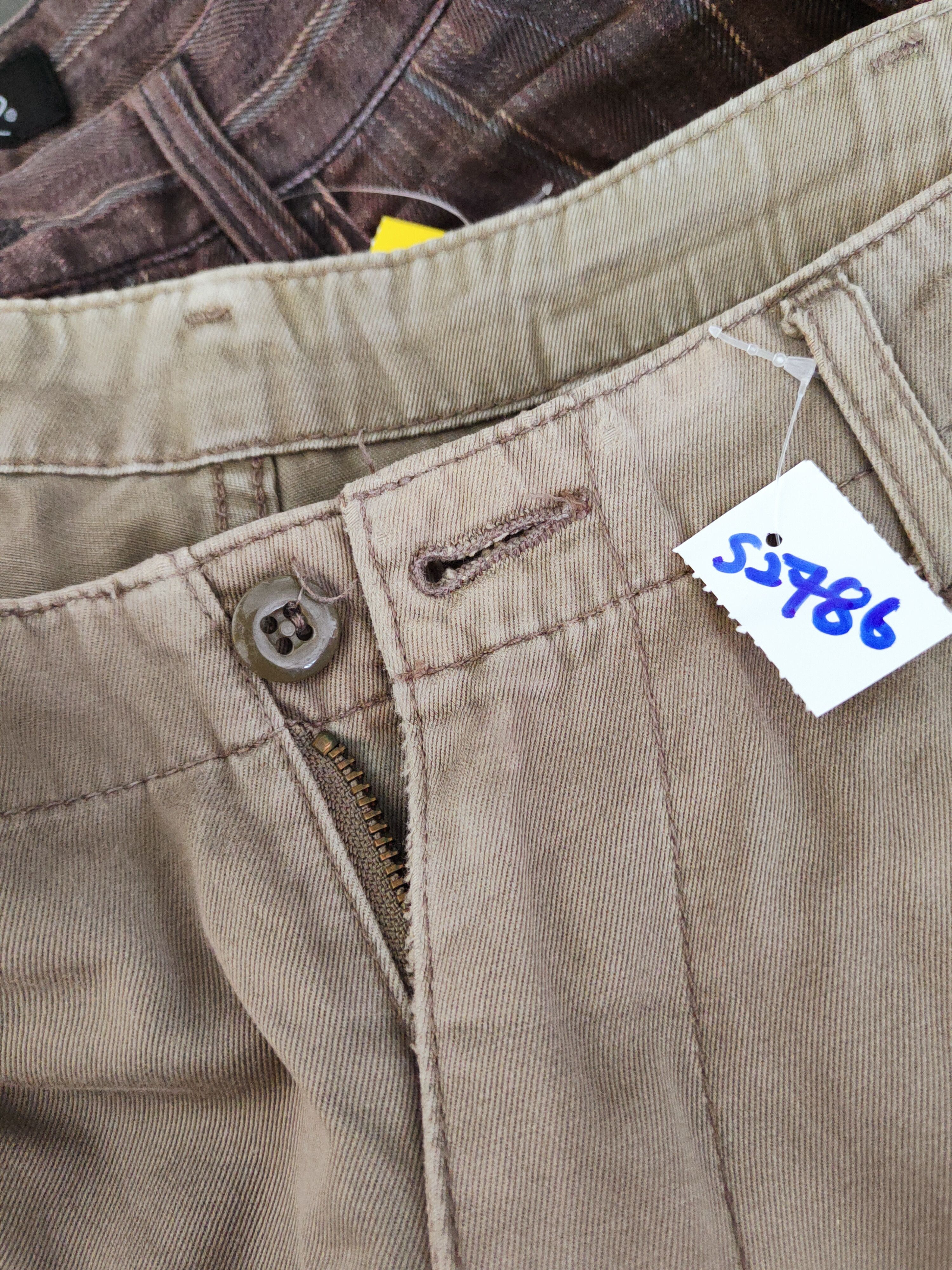 Alpha Industries DL Alpha Industries Beige Multipocket Cargo Pants #S2786 Size US 32 / EU 48 - 19 Thumbnail