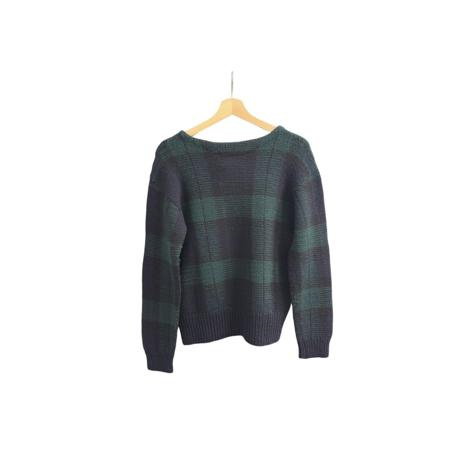 Polo Ralph Lauren Polo Ralph Lauren Hand Knit Wool Blackwatch Tartan Plaid Size US M / EU 48-50 / 2 - 3 Thumbnail
