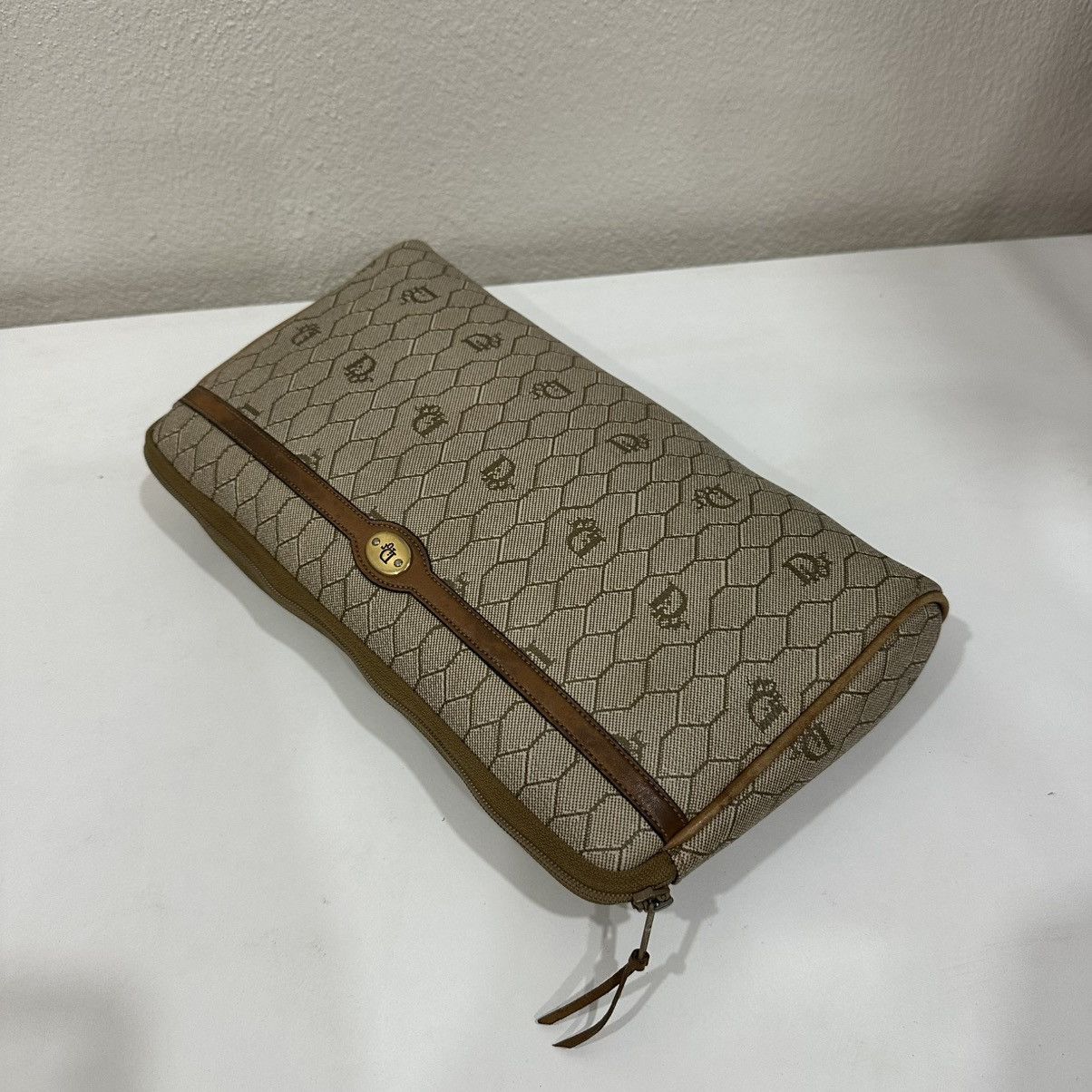 Christian Dior Monsieur ‼️YES‼️ VINTAGE CHRISTIAN DIOR MONOGRAM DIOR CLUTCH BAG Size ONE SIZE - 4 Thumbnail