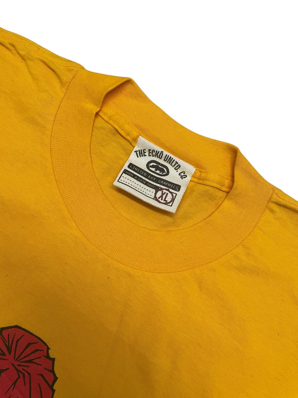 Ecko Unltd. × Vintage Vintage 90s FORTUNE CHA-CHING The ECHO Unltd.Co T-shirt Size US XL / EU 56 / 4 - 4 Thumbnail