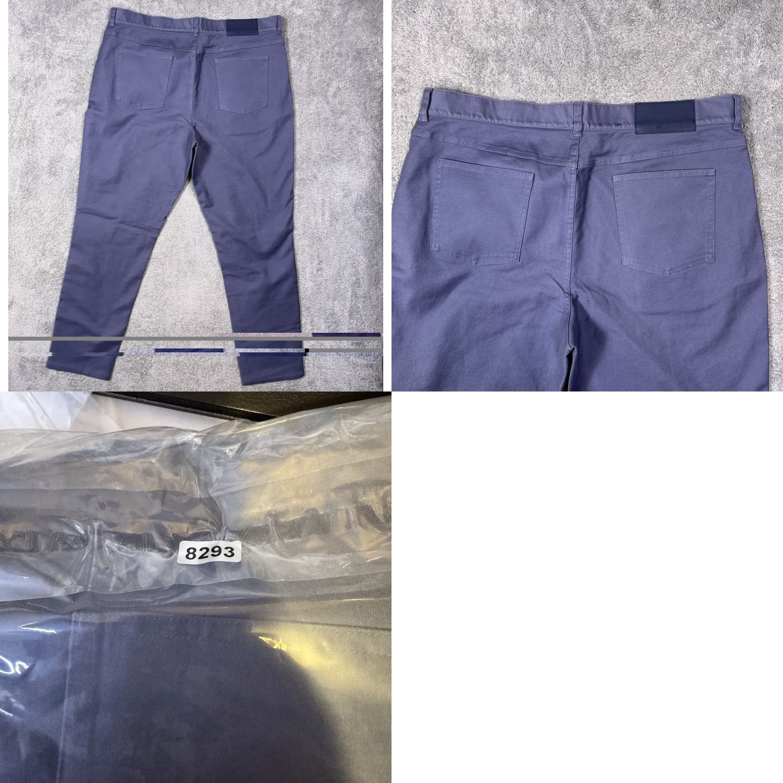 Mizzen+Main Mizzen + Main Pants Mens 38x31 Mayfield 5 Pocket Dark Slate Brushed Twill Slim Quick Ship Mens Size US 38 / EU 54 - 9 Thumbnail