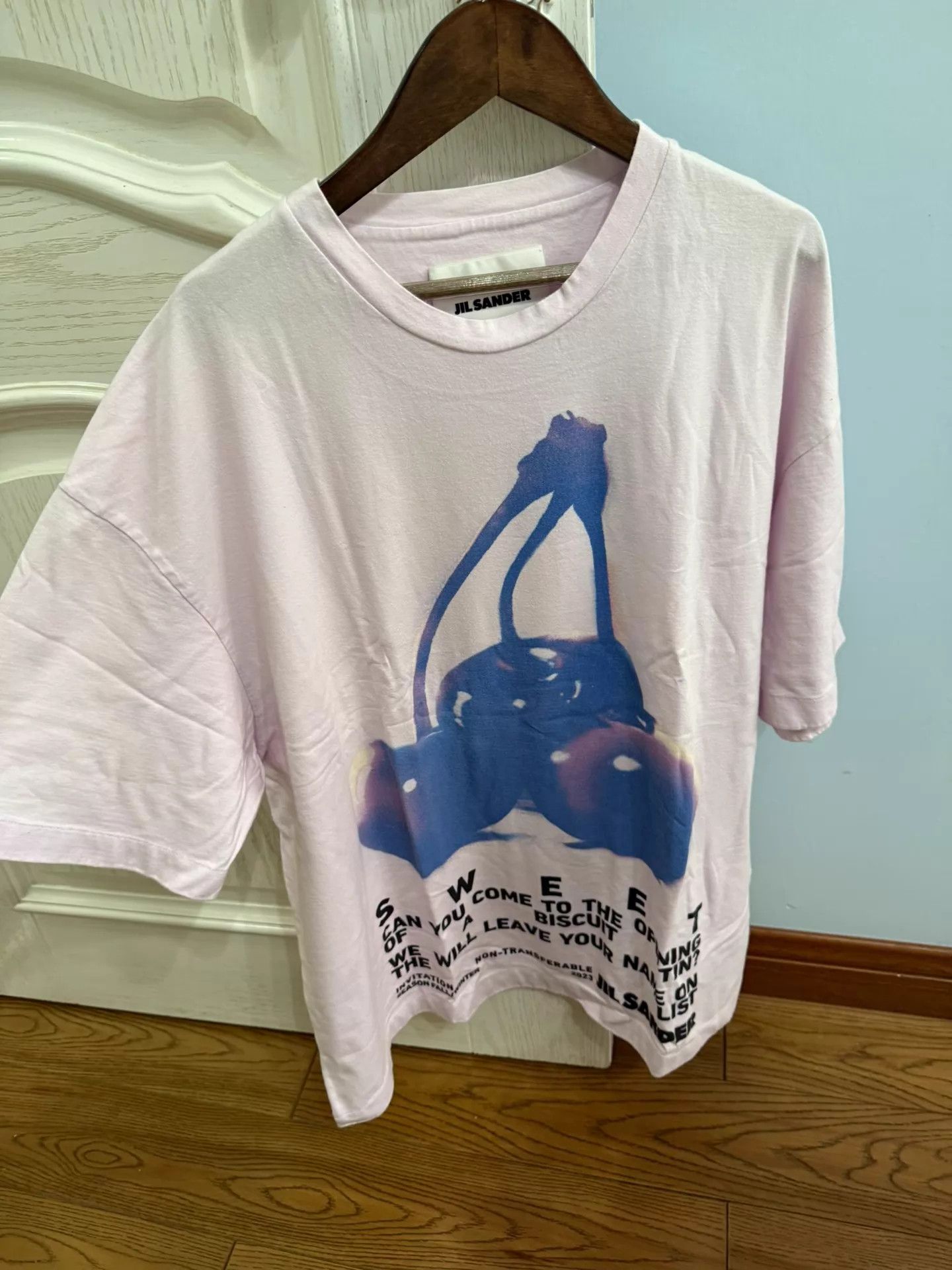 Jil Sander Jil Sander Light Pink Unisex Oversized Short T 9/10 Size M / US 6-8 / IT 42-44 - 2 Thumbnail