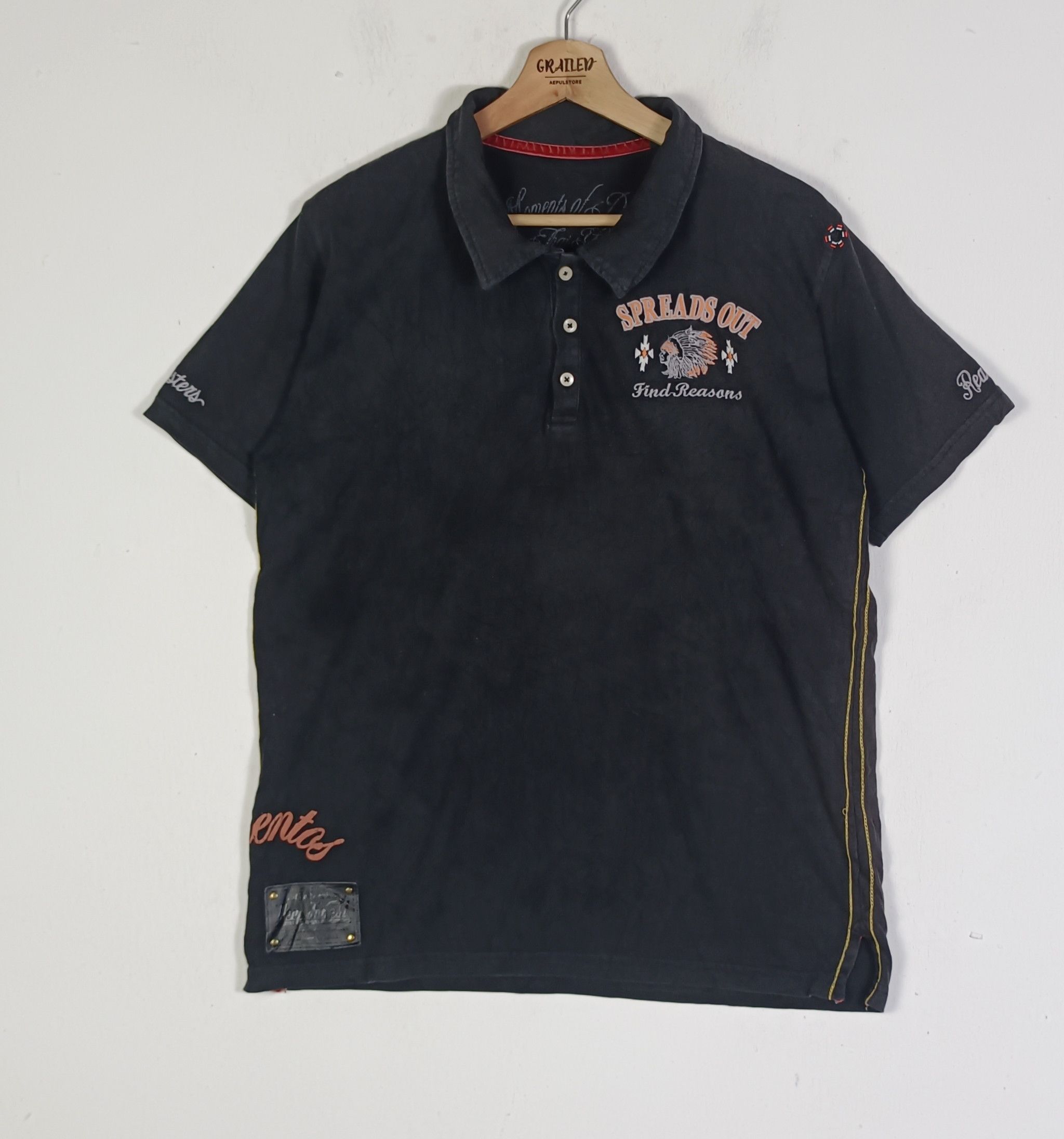 Japanese Brand Real Master "Mighty Slave End River" Size US M / EU 48-50 / 2 - 2 Thumbnail