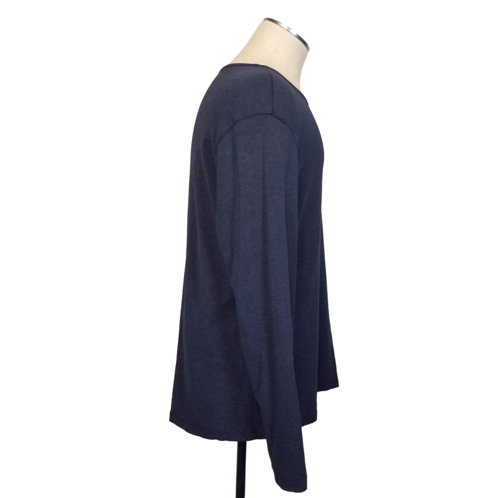Lululemon Lululemon Men's Long Sleeve Tee Heathered Dark Blue Size XL Size US XL / EU 56 / 4 - 5 Thumbnail