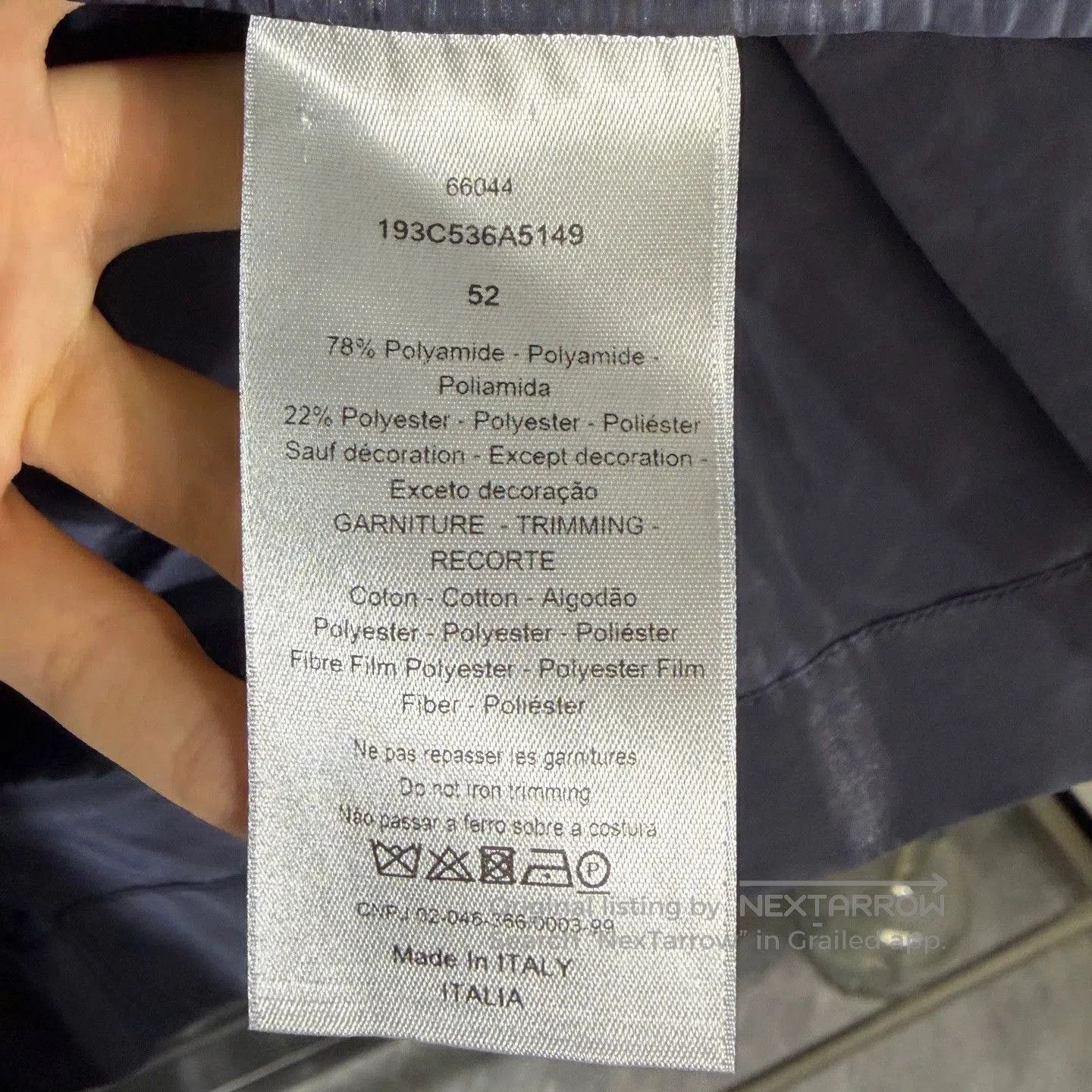 Dior Dior Kenny Scharf Windproof Jacket Blue. Size US L / EU 52-54 / 3 - 4 Thumbnail