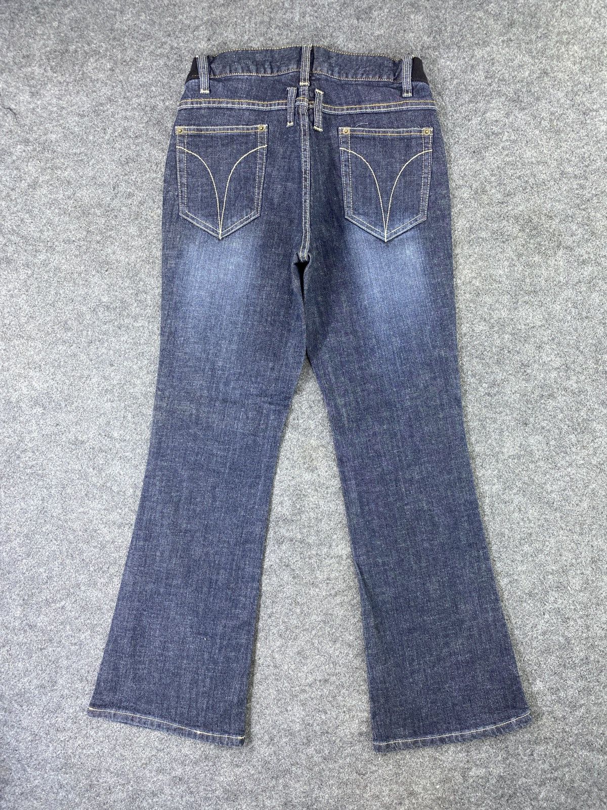 Japanese Brand × Jean Japanese Brand Blue Wash Bootcut Jeans - J1069 Size 26" / US 2 / IT 38 - 4 Thumbnail