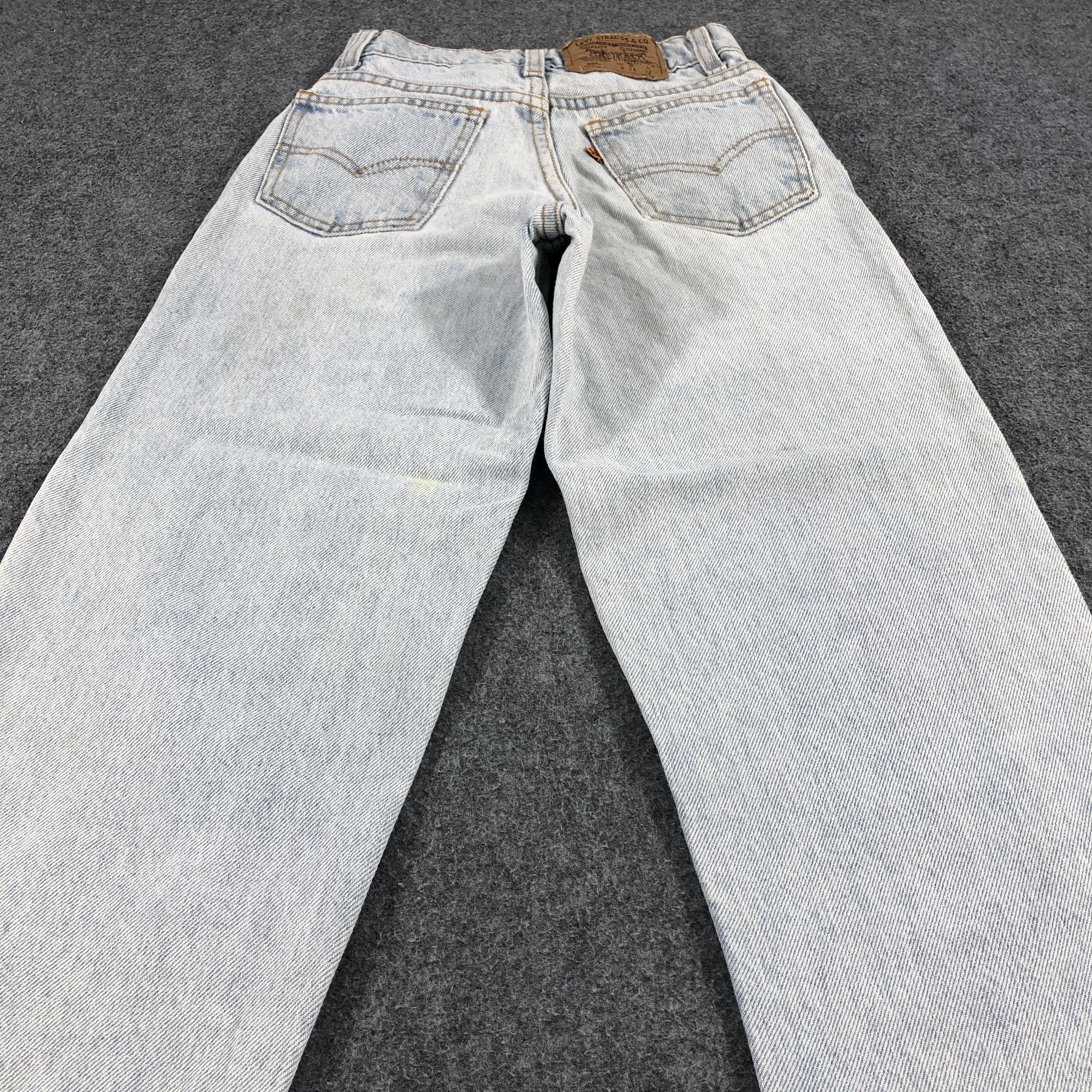 Levi's Vintage 90s Levis 560 Orange Tab Jeans 22 x 22 -J953 Size US 26 / EU 42 - 4 Thumbnail