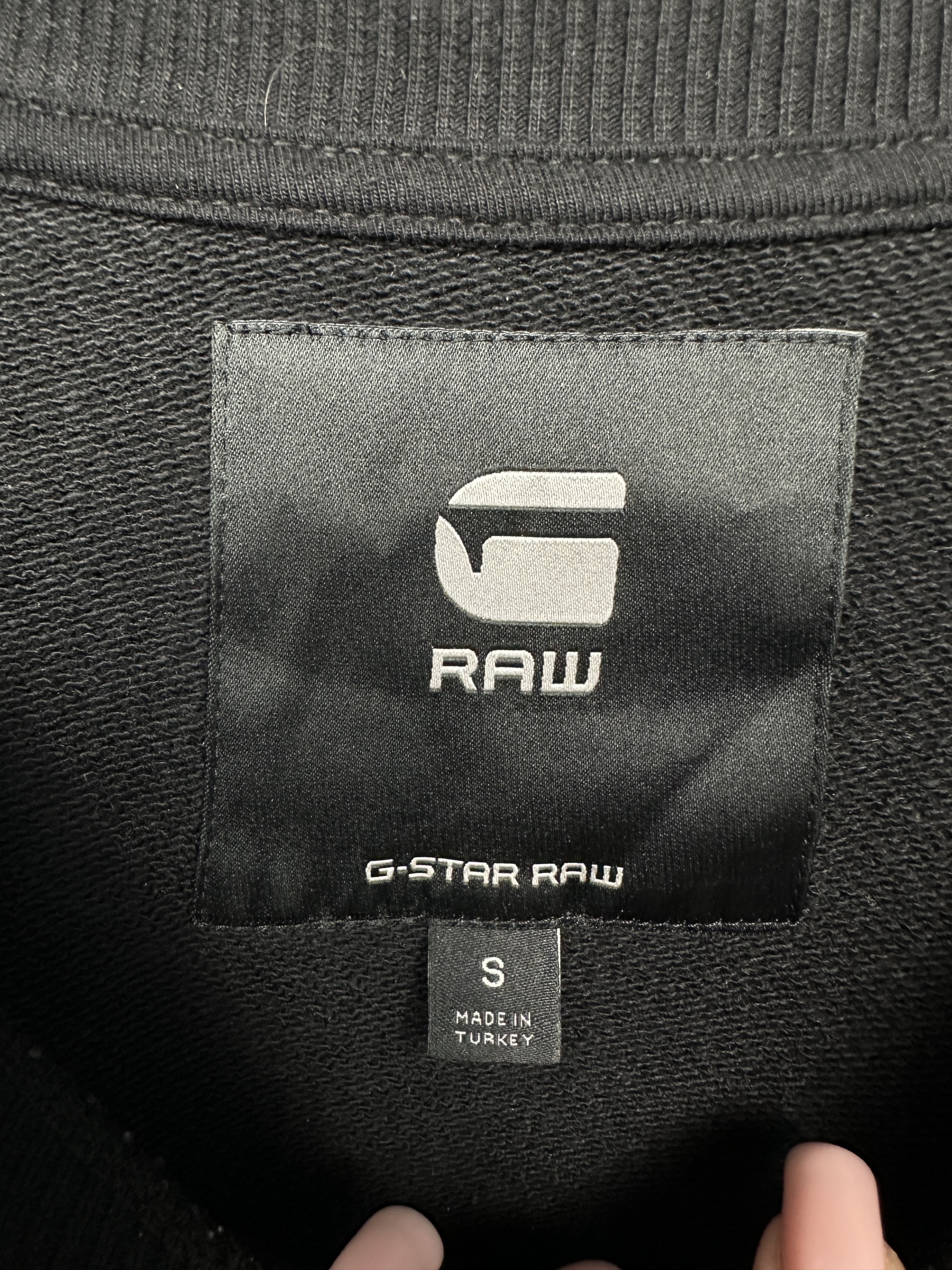 G-Star G Star Raw Mens Outline Crew Neck Sweatshirt Size US S / EU 44-46 / 1 - 3 Thumbnail