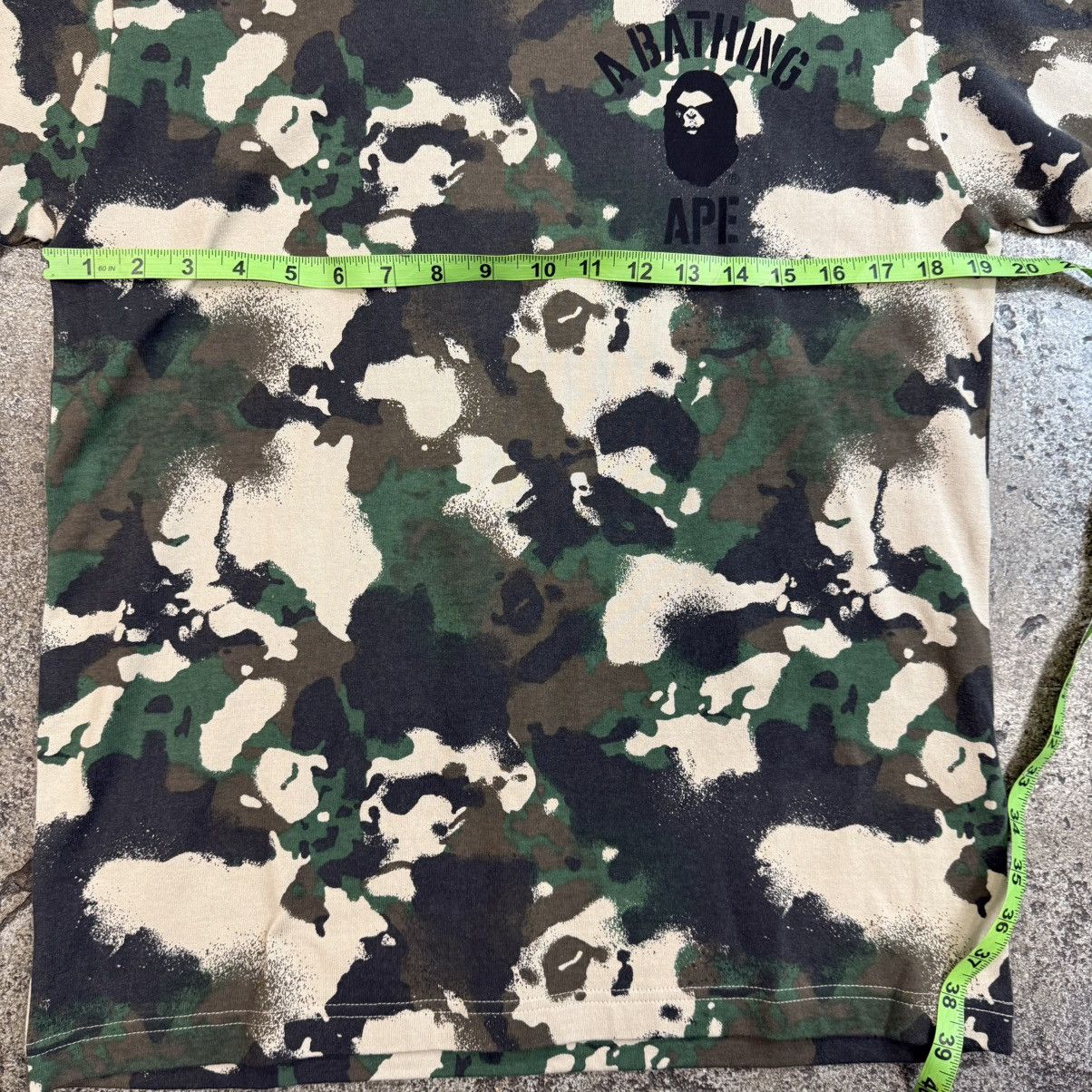 Bape Bape Green Camo Longsleeve Shirt Size US S / EU 44-46 / 1 - 6 Thumbnail