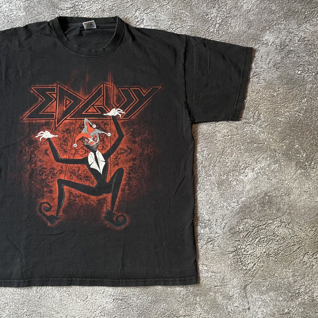 Vintage Vintage 2000s Edguy Band Tee Graphic Horror Punk Grunge L Size US L / EU 52-54 / 3 - 3 Thumbnail