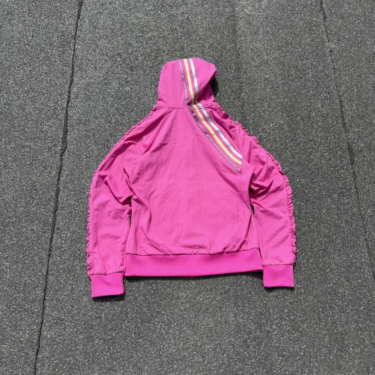 Adidas × Japanese Brand × Vintage Vintage y2k 90s Adidas three stripes lightweight jacket Size S / US 4 / IT 40 - 6 Thumbnail