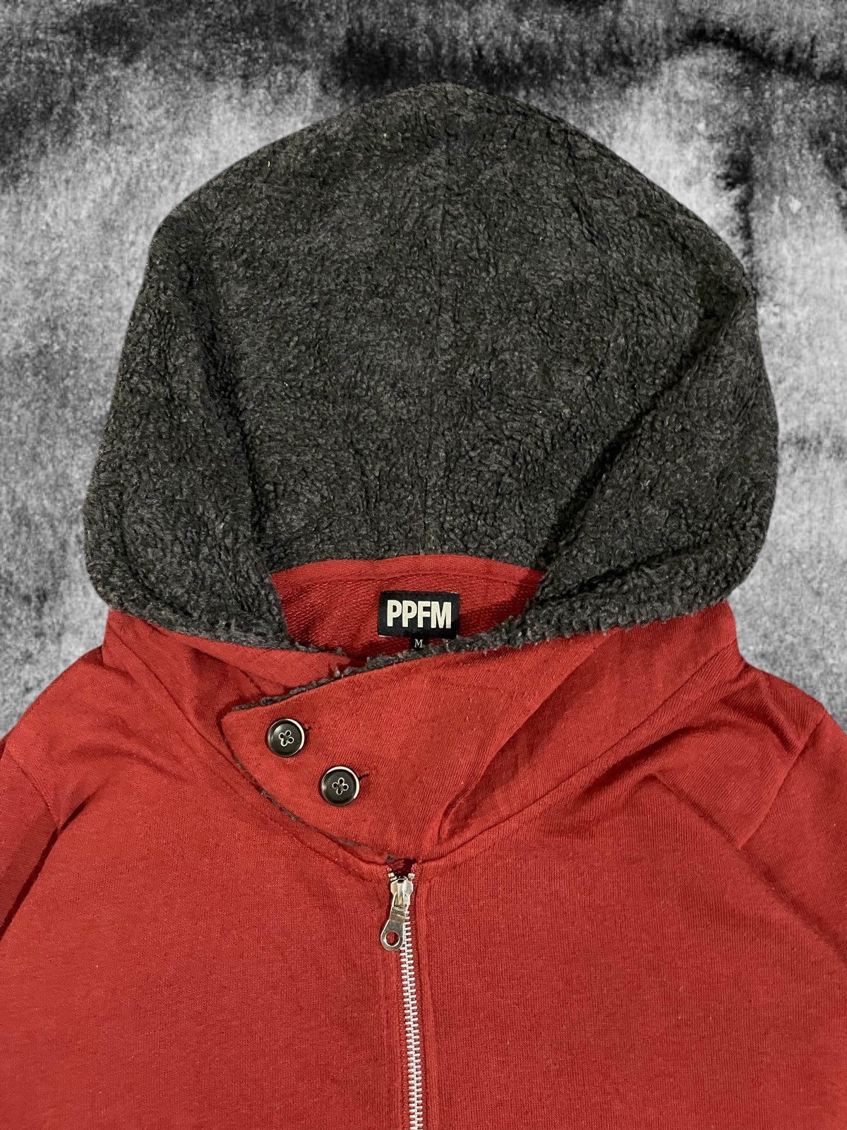 PPFM 2000’s PPFM Wizard Ninja Thumbhole Vkei Sherpa Hoodie Size US M / EU 48-50 / 2 - 6 Thumbnail