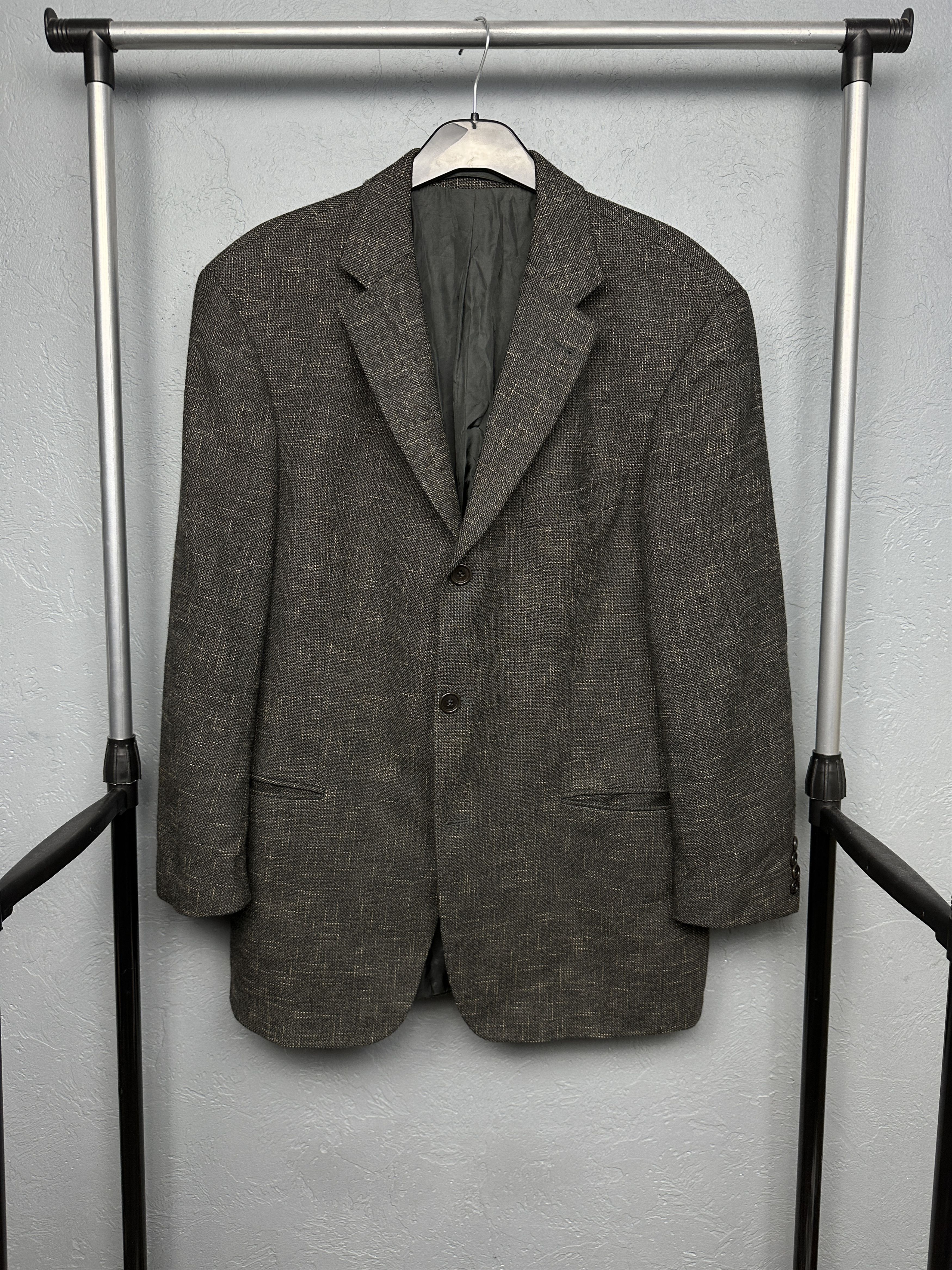 Hugo Boss Hugo Boss Vintage Mens Wool Blazer Jacket 3 buttons Size US XL / EU 56 / 4 - 1 Thumbnail