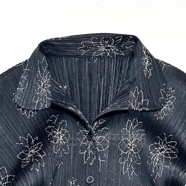 Issey Miyake Issey Miyake Black Long Sleeve Top Size US M / EU 48-50 / 2 - 2 Thumbnail